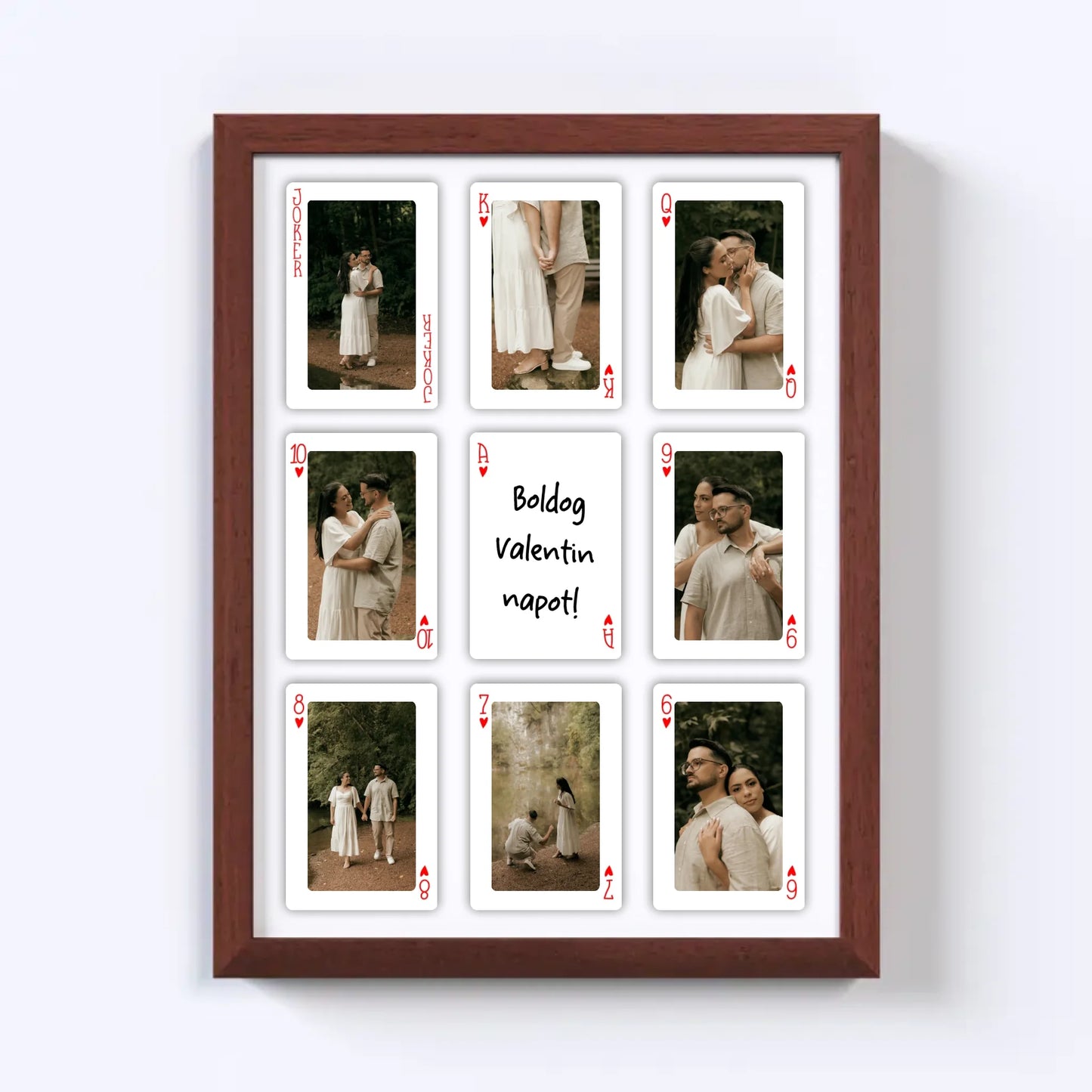 Kártyapakli Fotókollázs