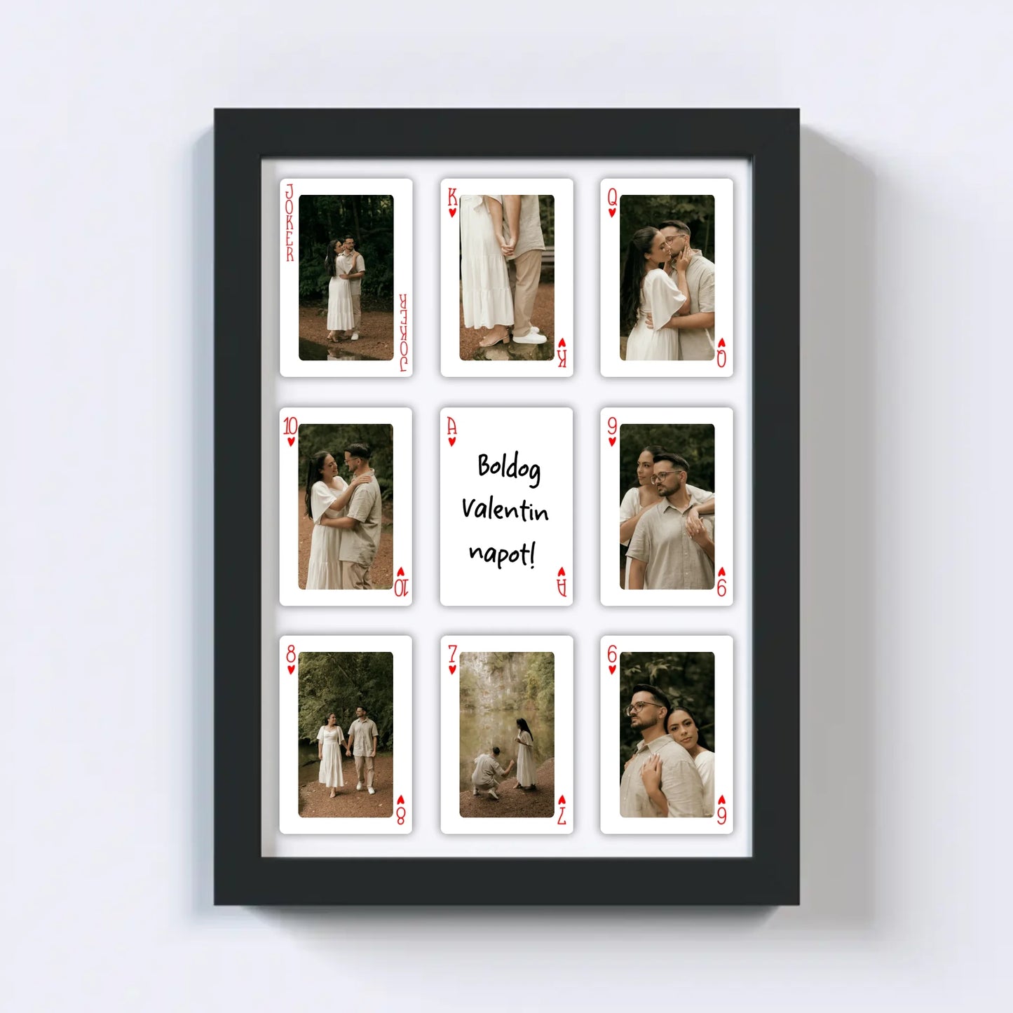 Kártyapakli Fotókollázs