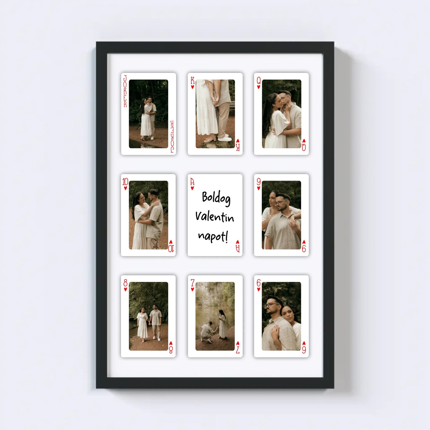 Kártyapakli Fotókollázs