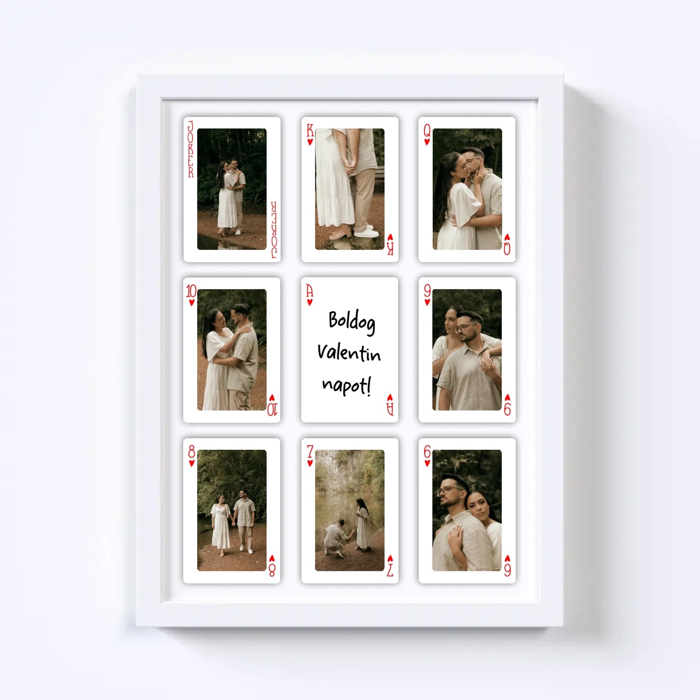 Kártyapakli Fotókollázs