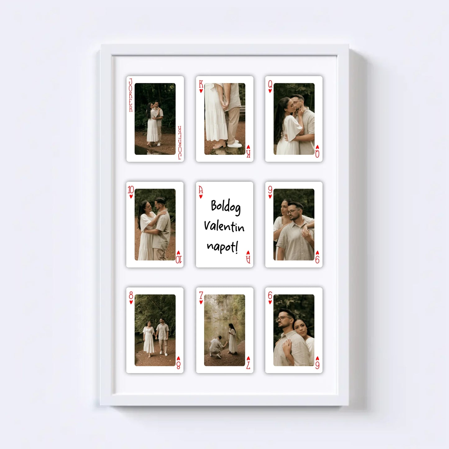 Kártyapakli Fotókollázs