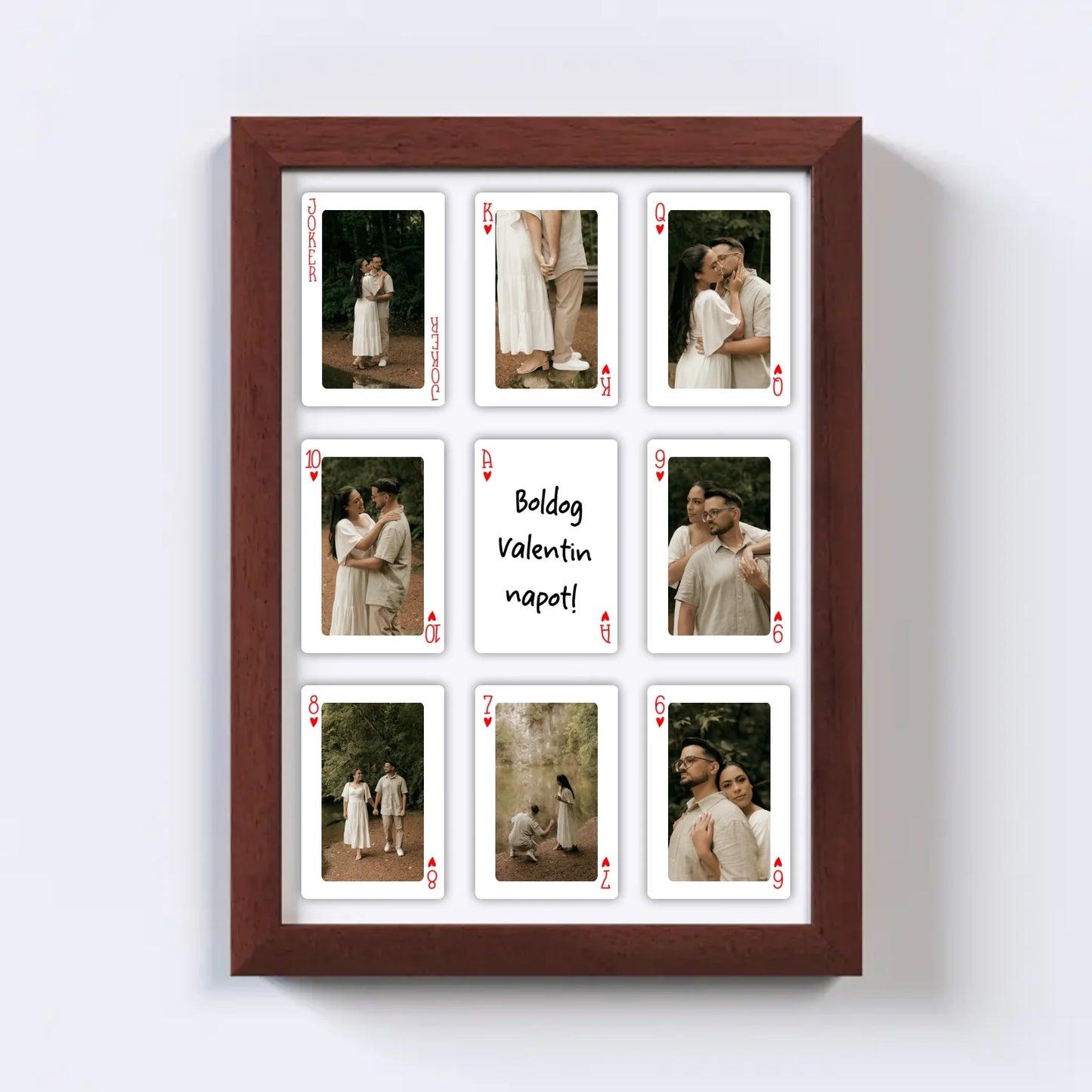 Kártyapakli Fotókollázs