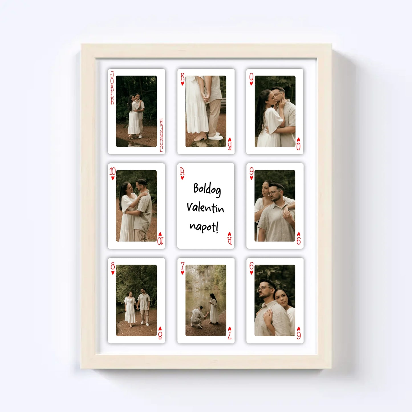 Kártyapakli Fotókollázs