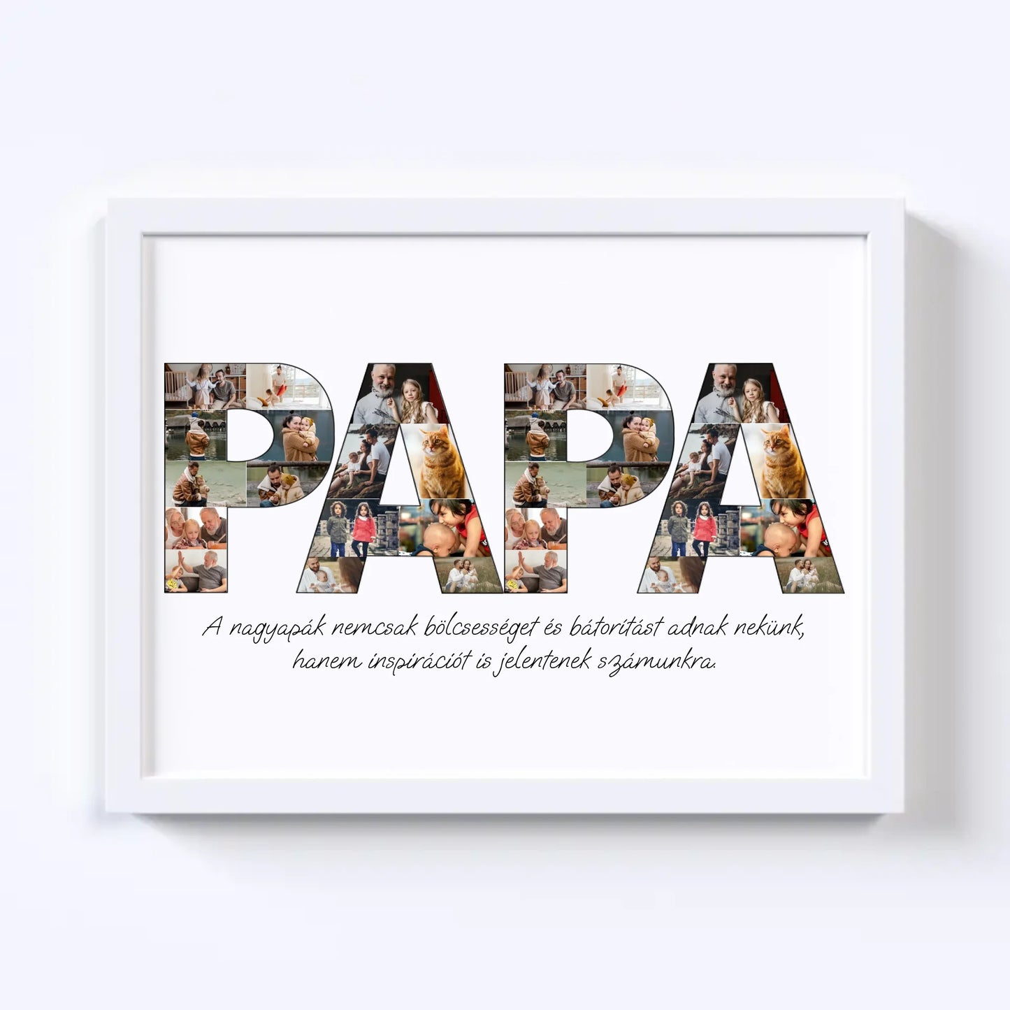 Papa Fotókollázs No.3 - 30 Képes
