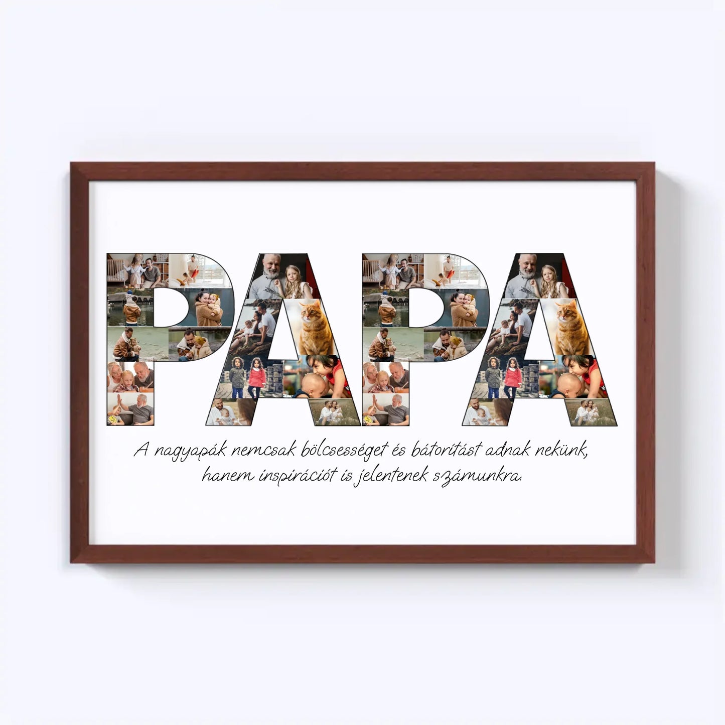 Papa Fotókollázs No.3 - 30 Képes