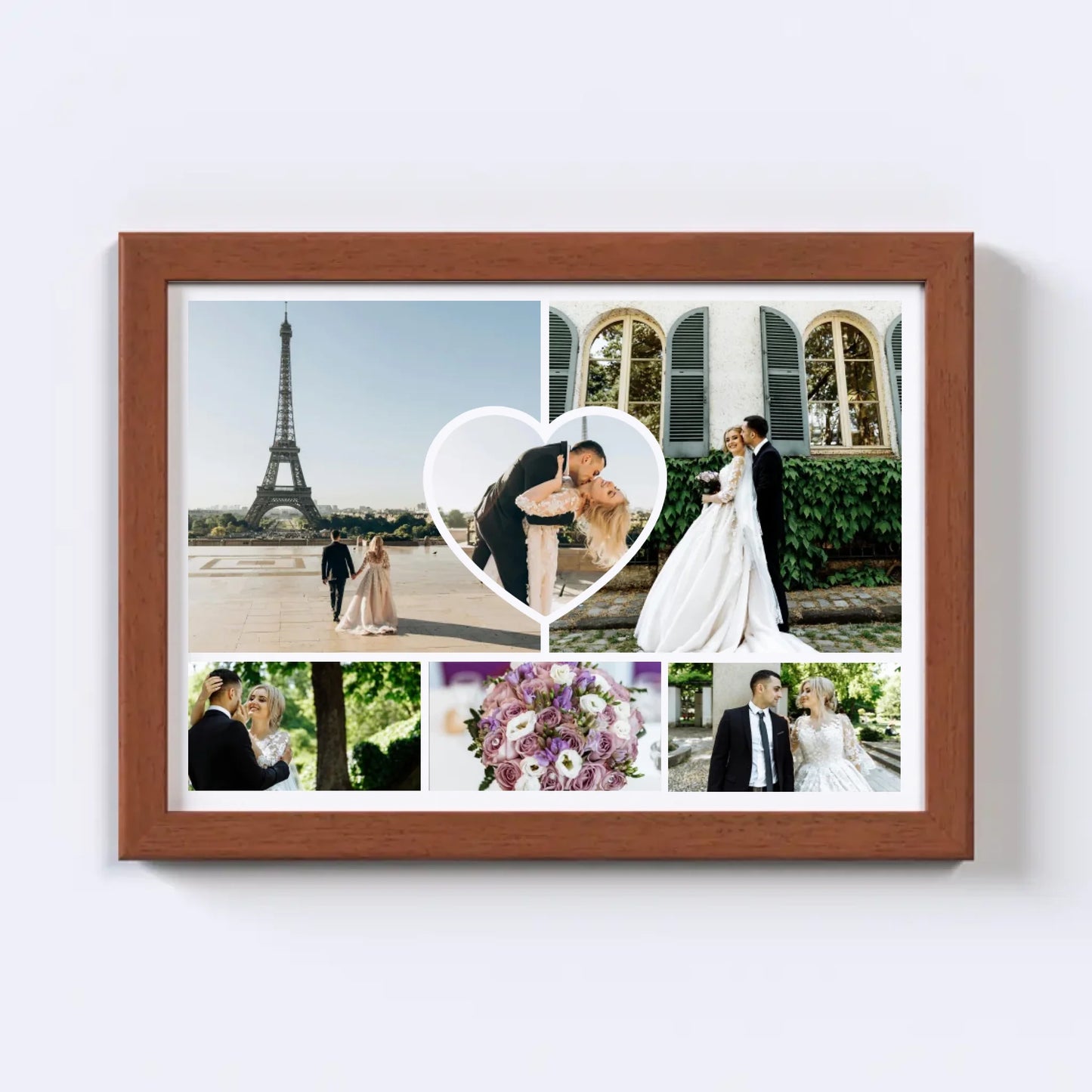 Szív Dal Fotókollázs