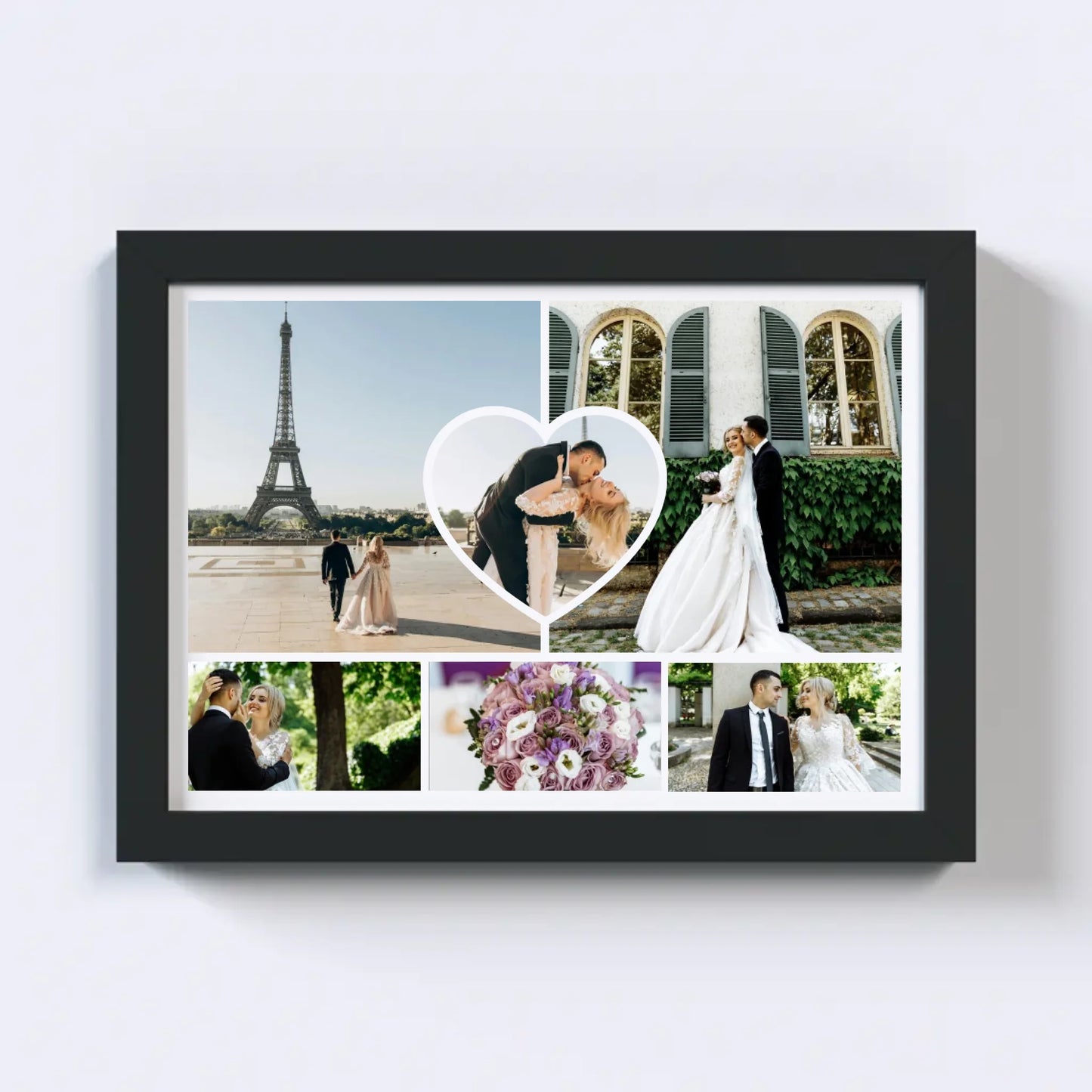 Szív Dal Fotókollázs