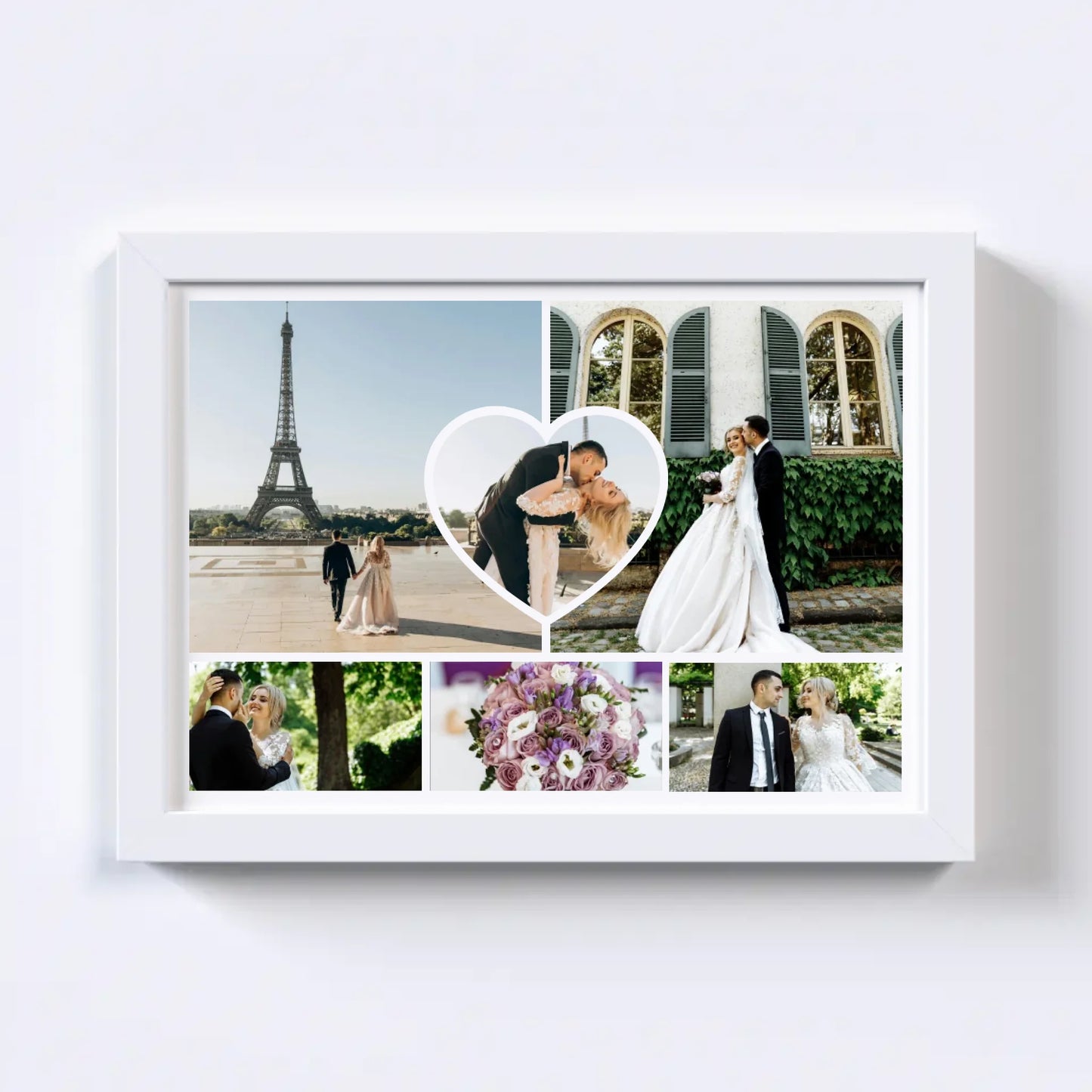 Szív Dal Fotókollázs