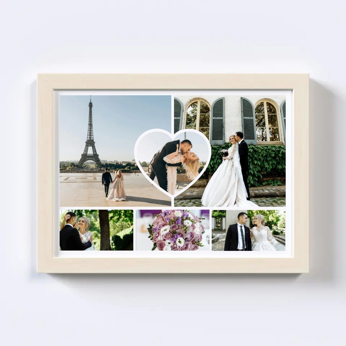 Szív Dal Fotókollázs