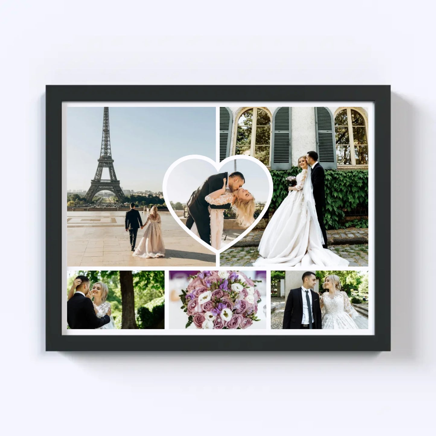 Szív Dal Fotókollázs