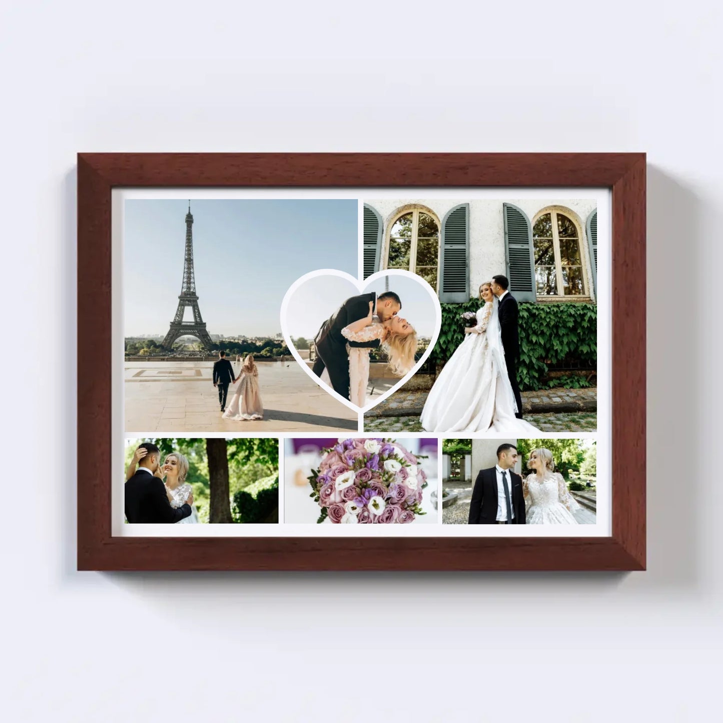 Szív Dal Fotókollázs