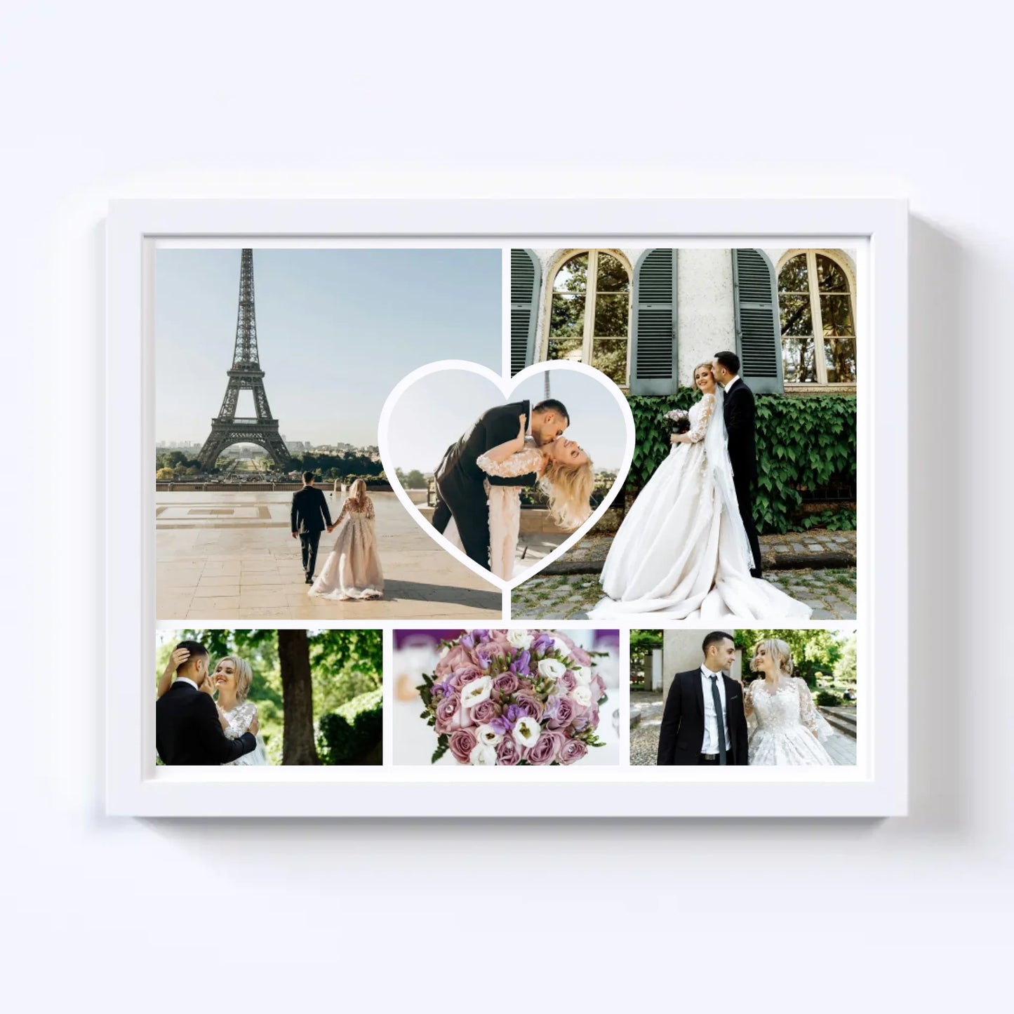 Szív Dal Fotókollázs