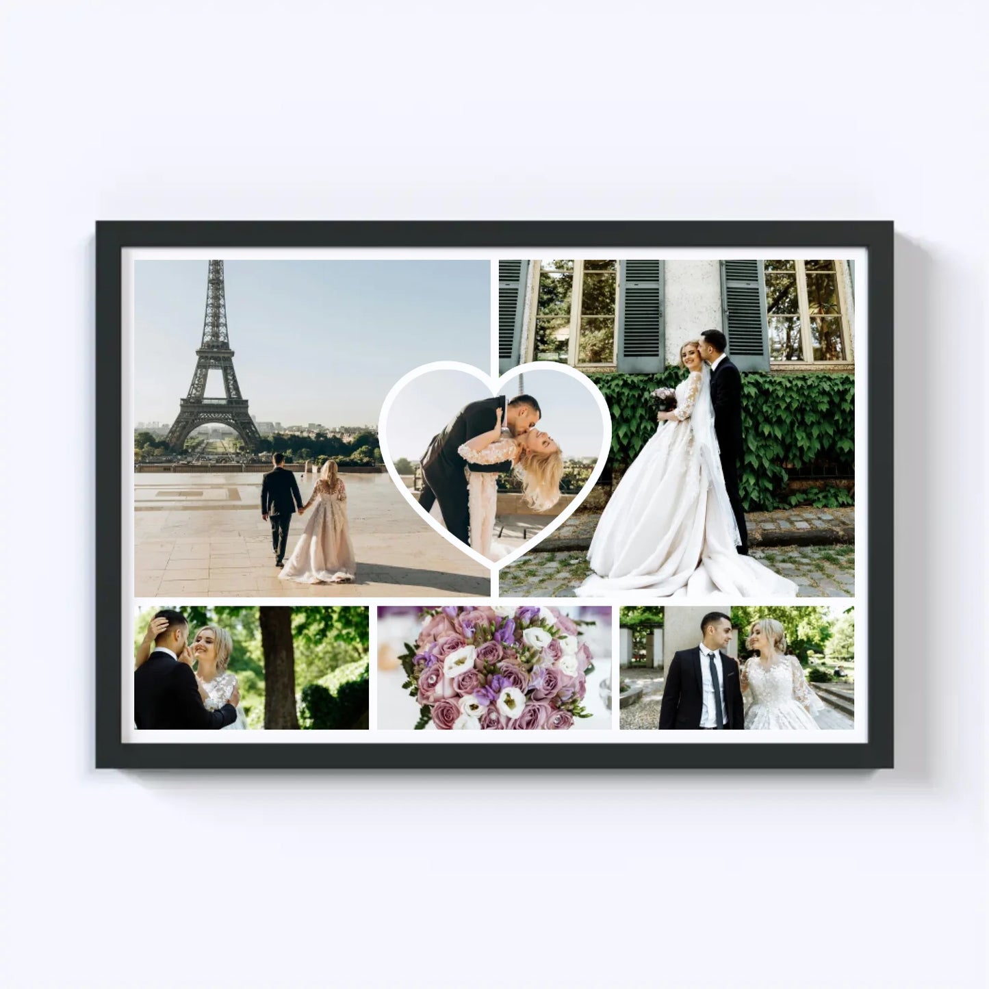 Szív Dal Fotókollázs