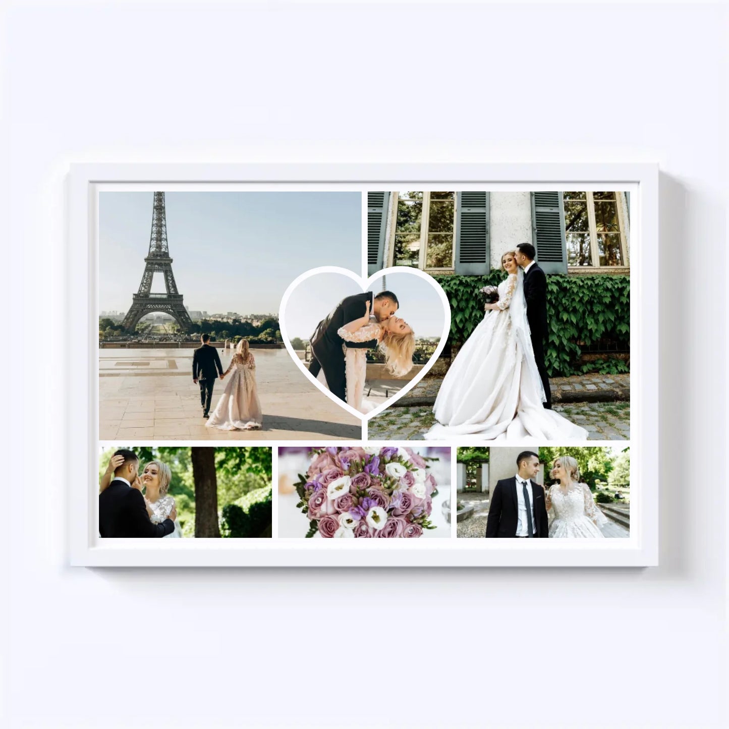 Szív Dal Fotókollázs