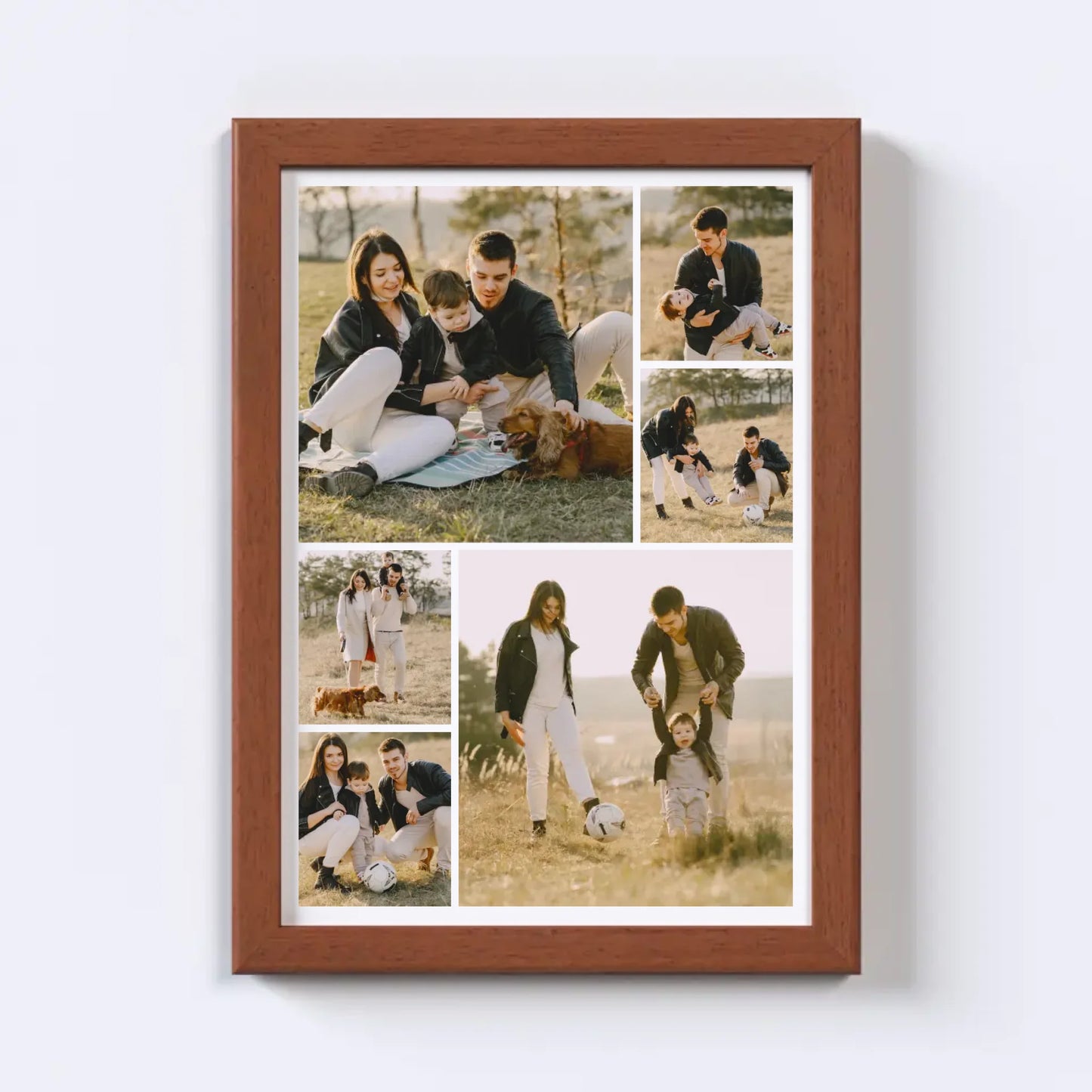 Klasszikus Fotókollázs - Álló