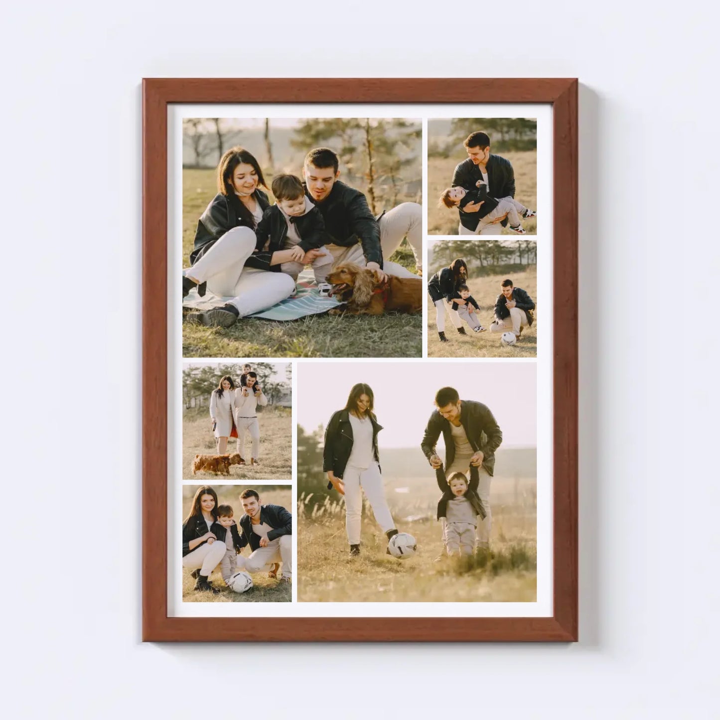 Klasszikus Fotókollázs - Álló