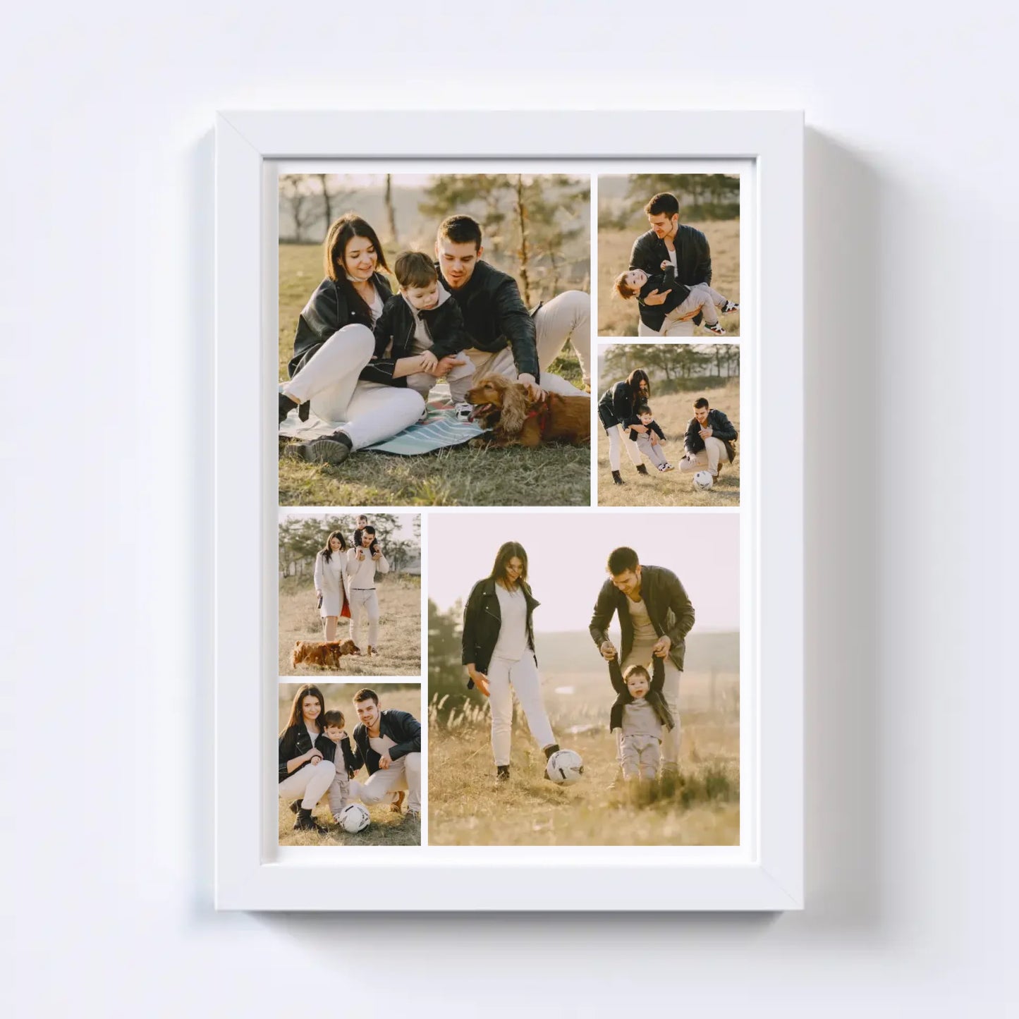 Klasszikus Fotókollázs - Álló