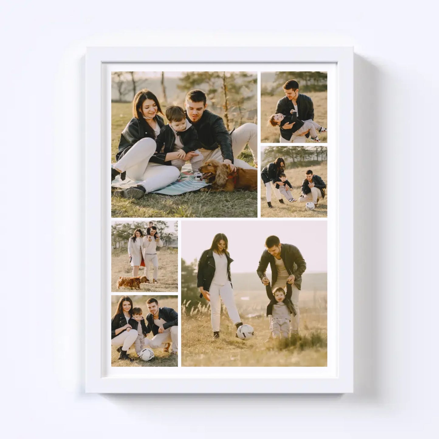 Klasszikus Fotókollázs - Álló