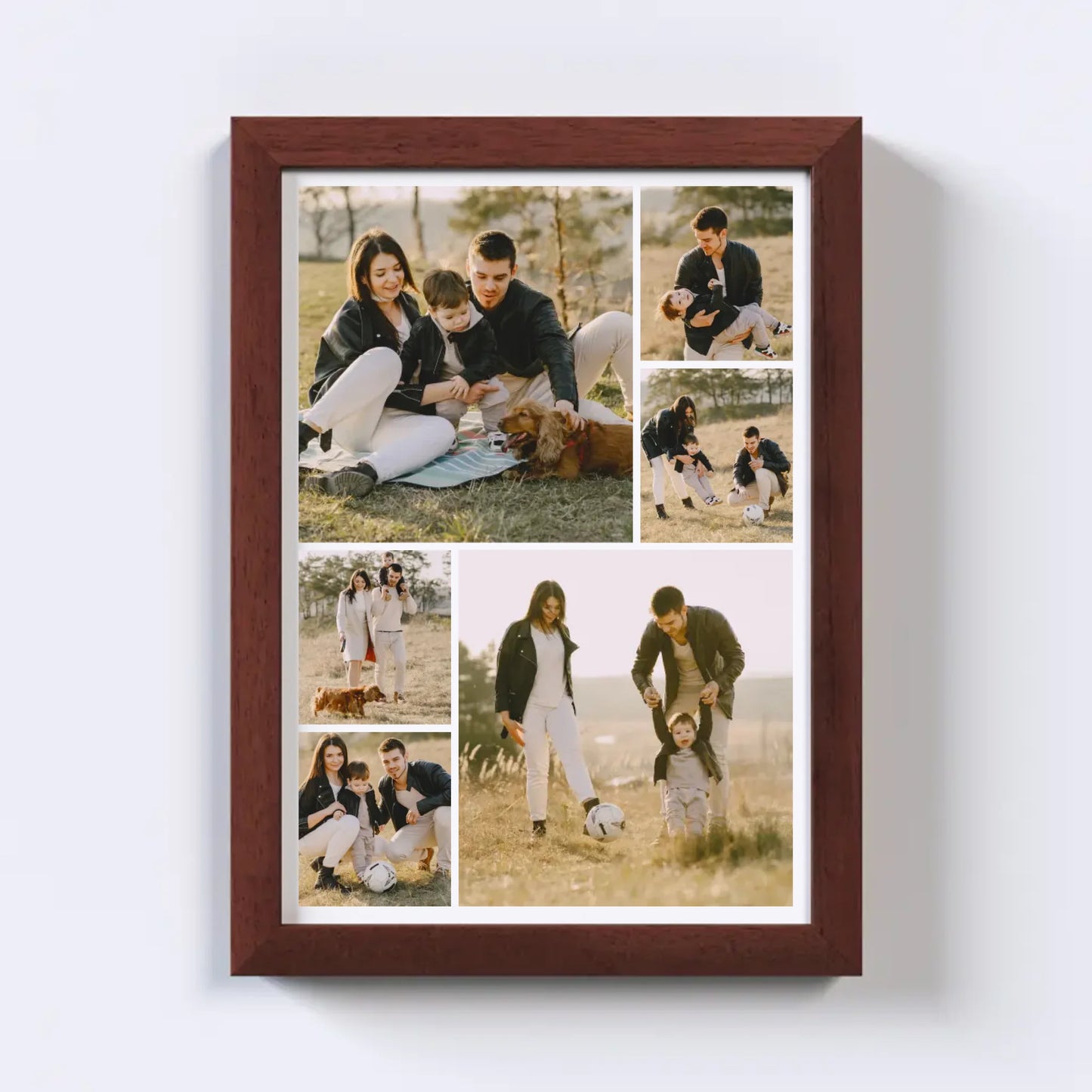 Klasszikus Fotókollázs - Álló