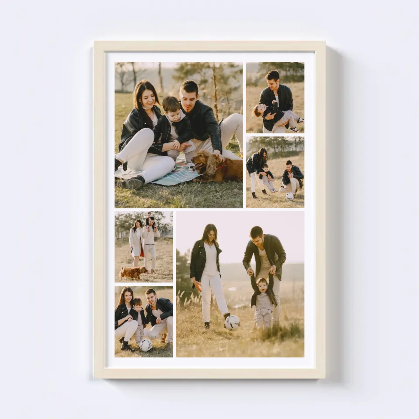 Klasszikus Fotókollázs - Álló