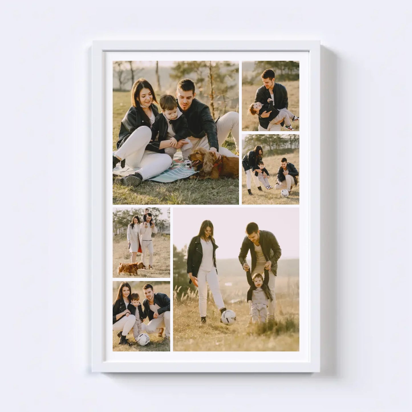 Klasszikus Fotókollázs - Álló