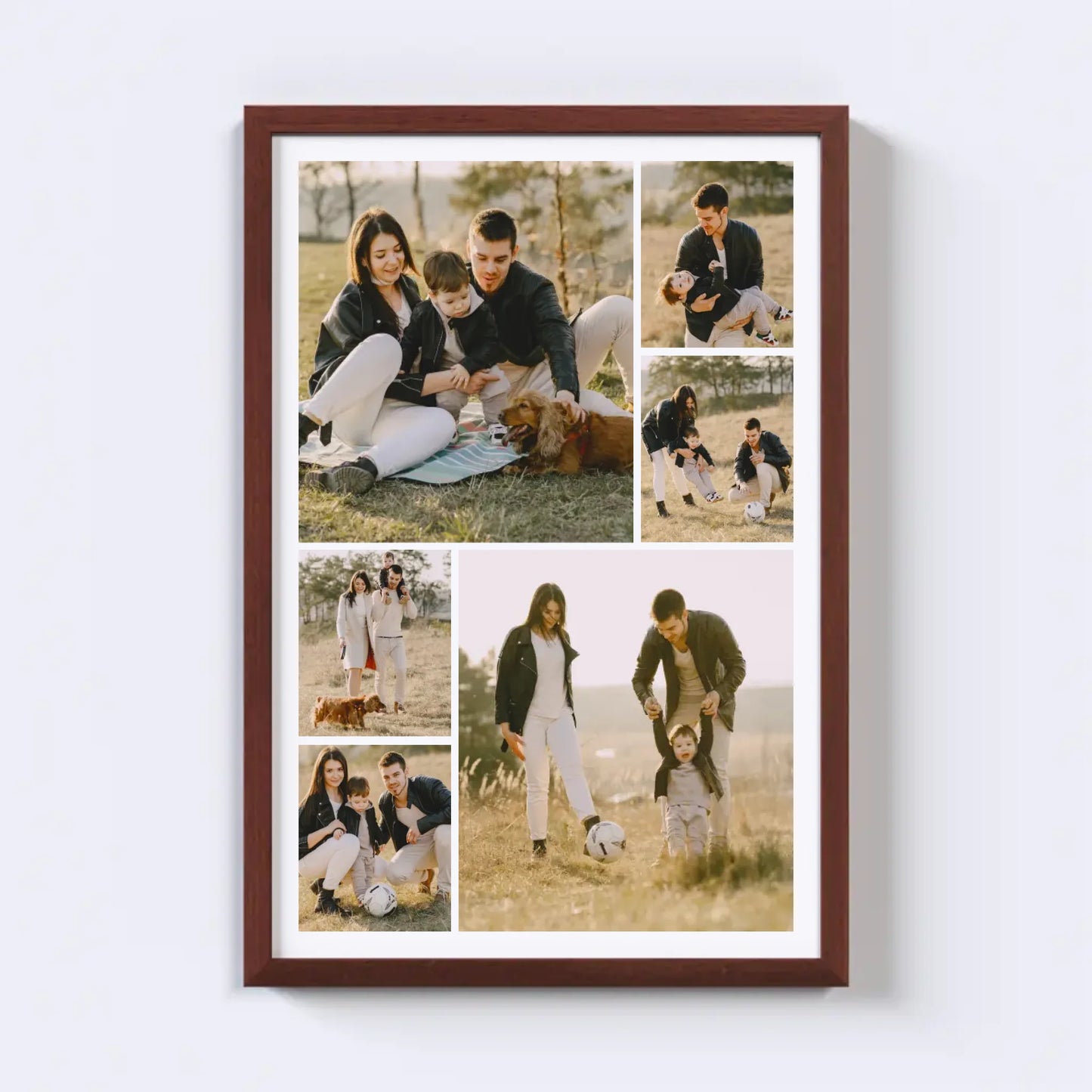 Klasszikus Fotókollázs - Álló