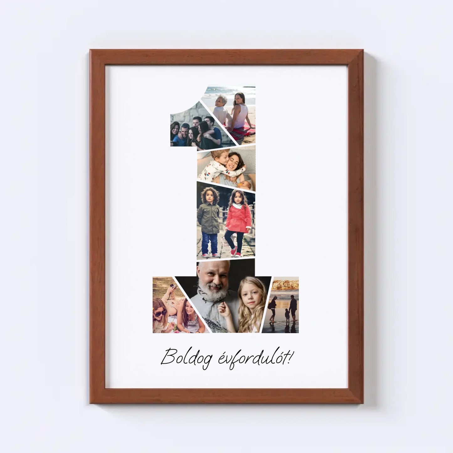 Egyedi Szám Fotókollázs (0-9)