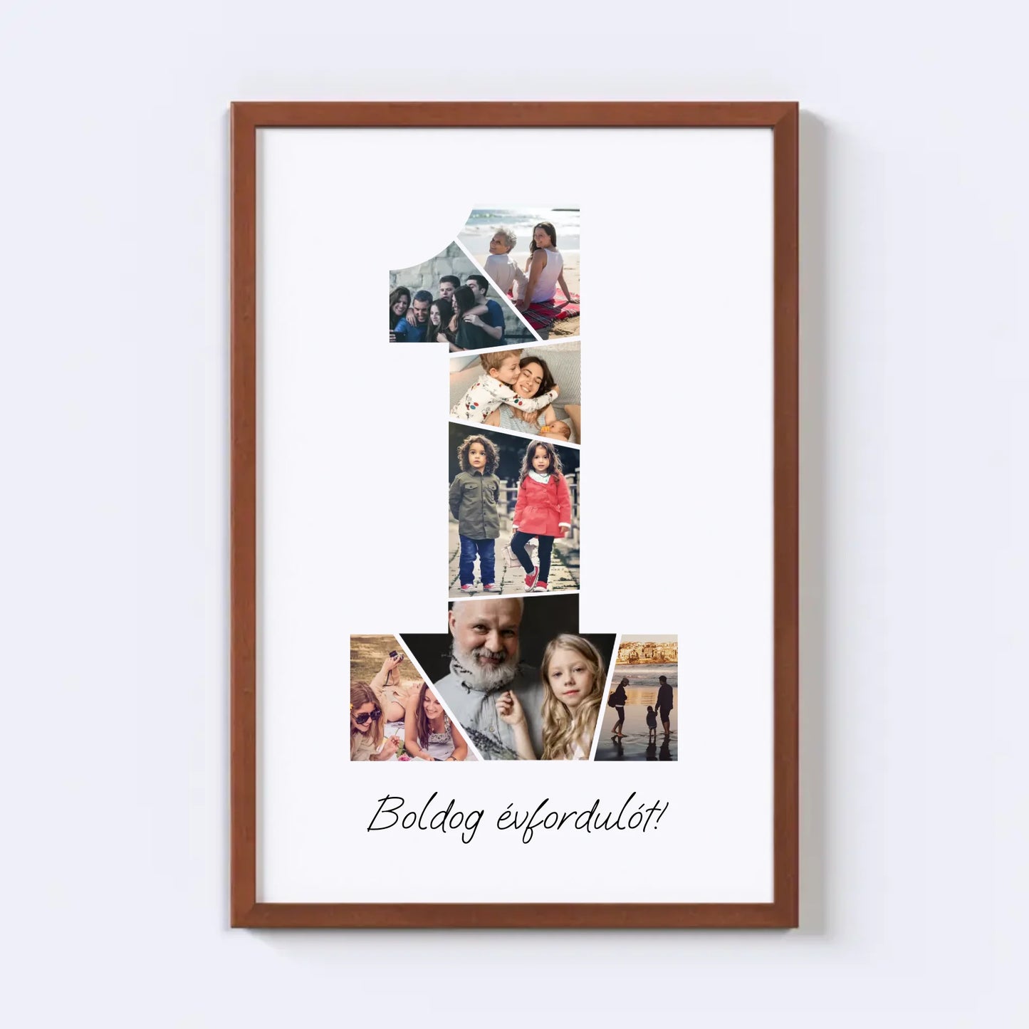 Egyedi Szám Fotókollázs (0-9)