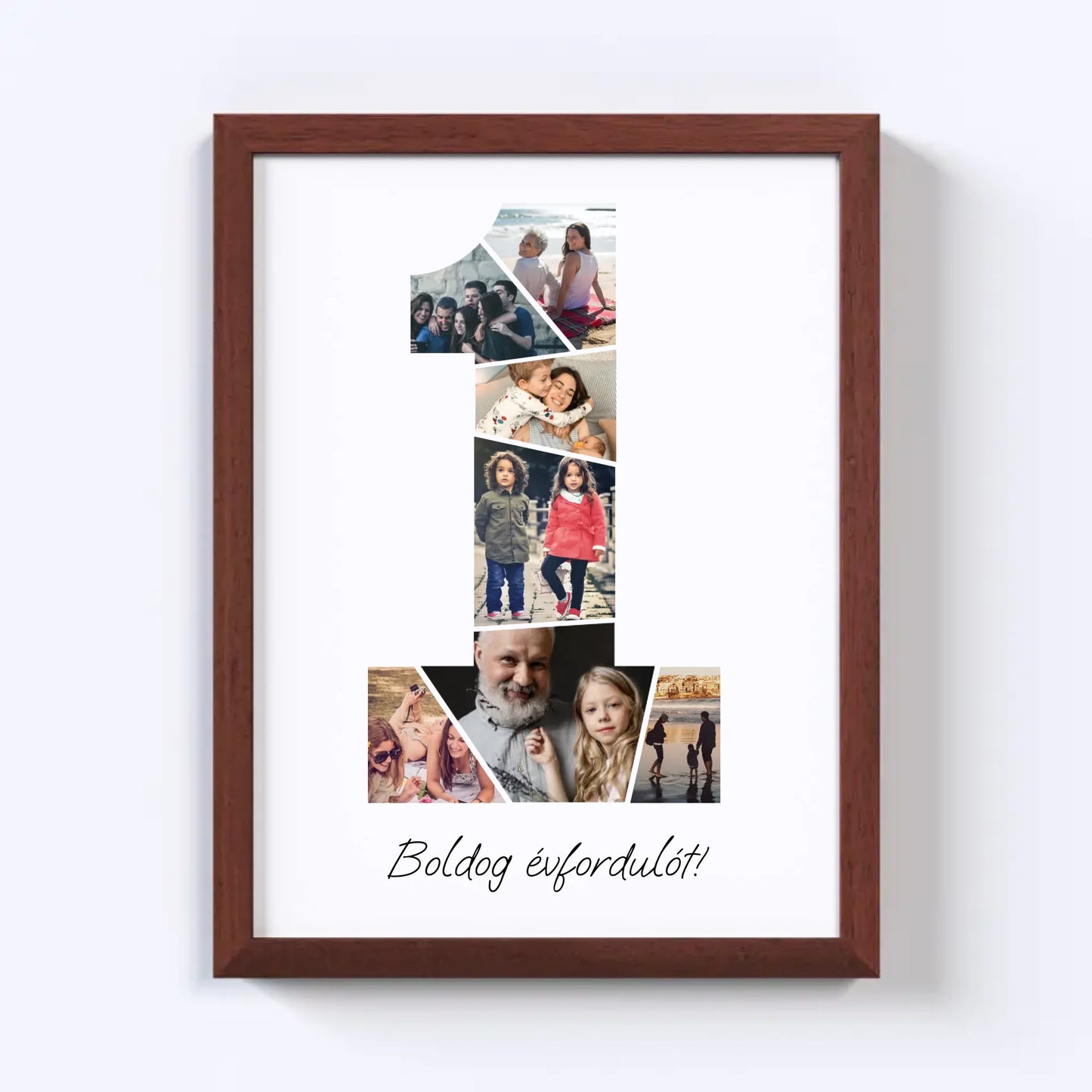 Egyedi Szám Fotókollázs (0-9)