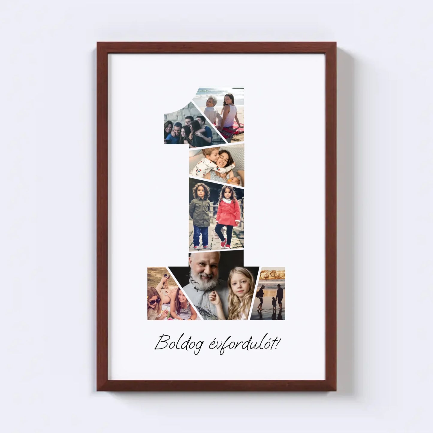 Egyedi Szám Fotókollázs (0-9)