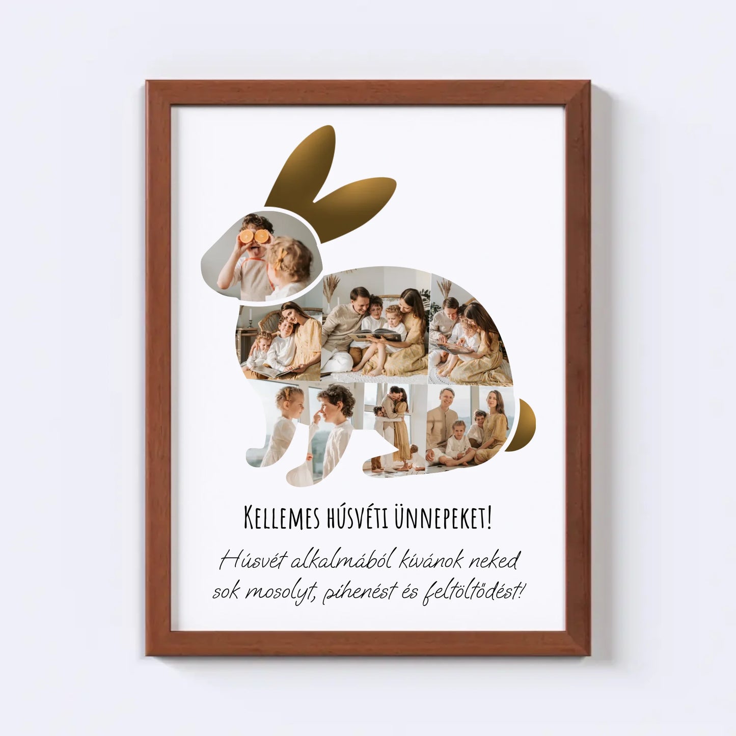 Húsvéti Nyuszi Fotókollázs