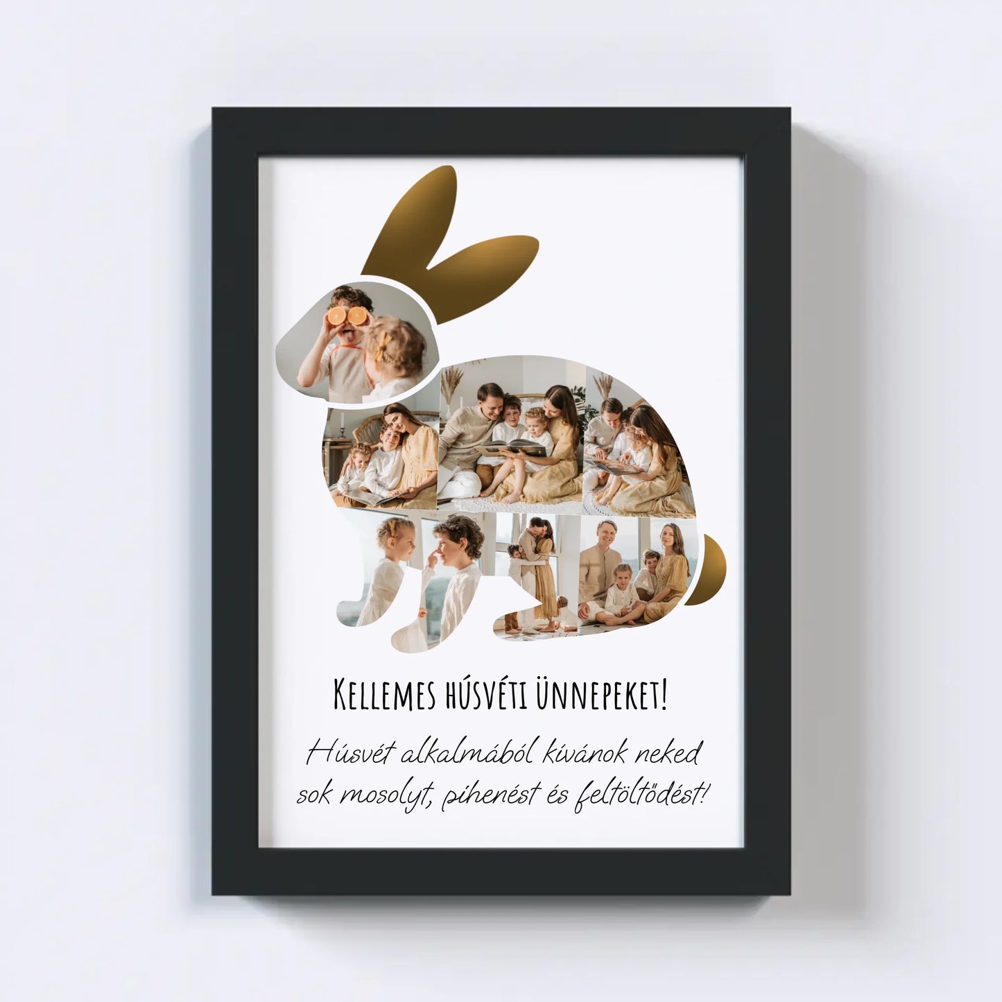 Húsvéti Nyuszi Fotókollázs