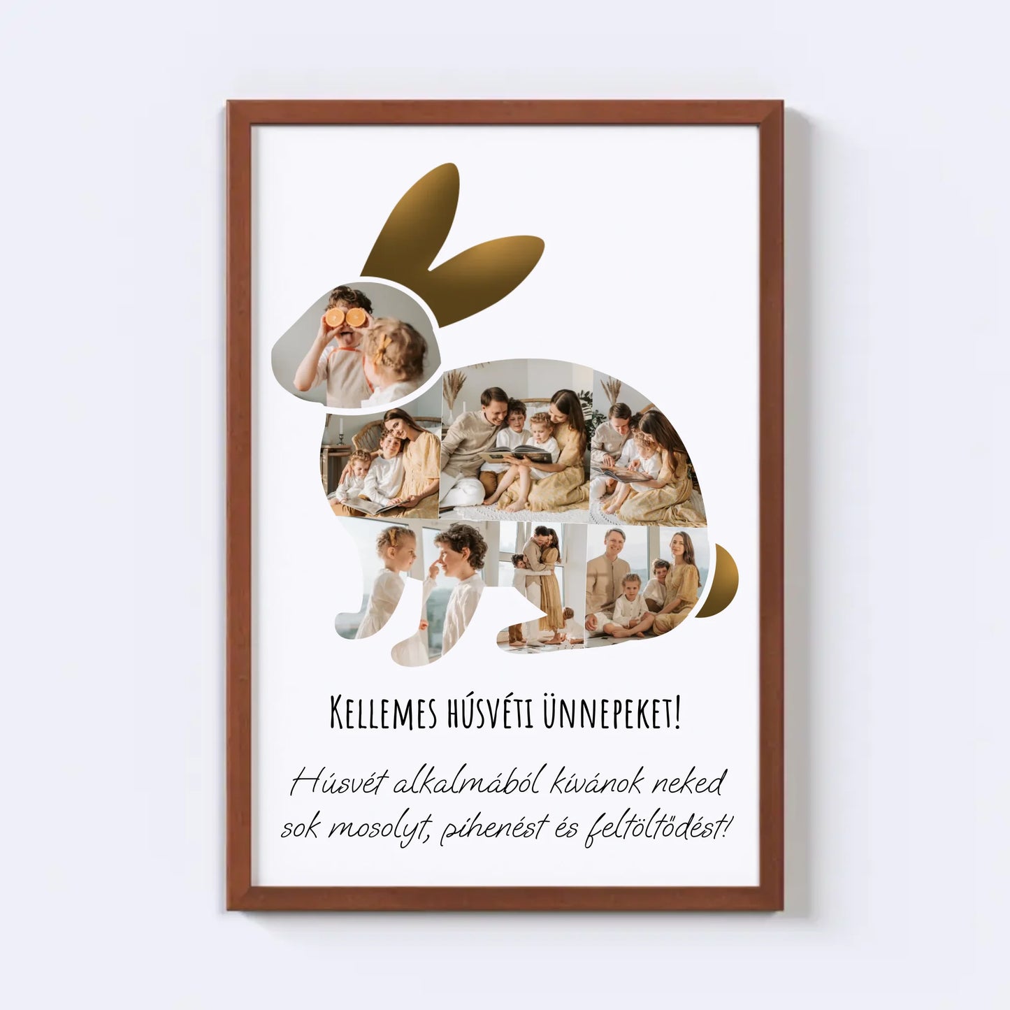 Húsvéti Nyuszi Fotókollázs