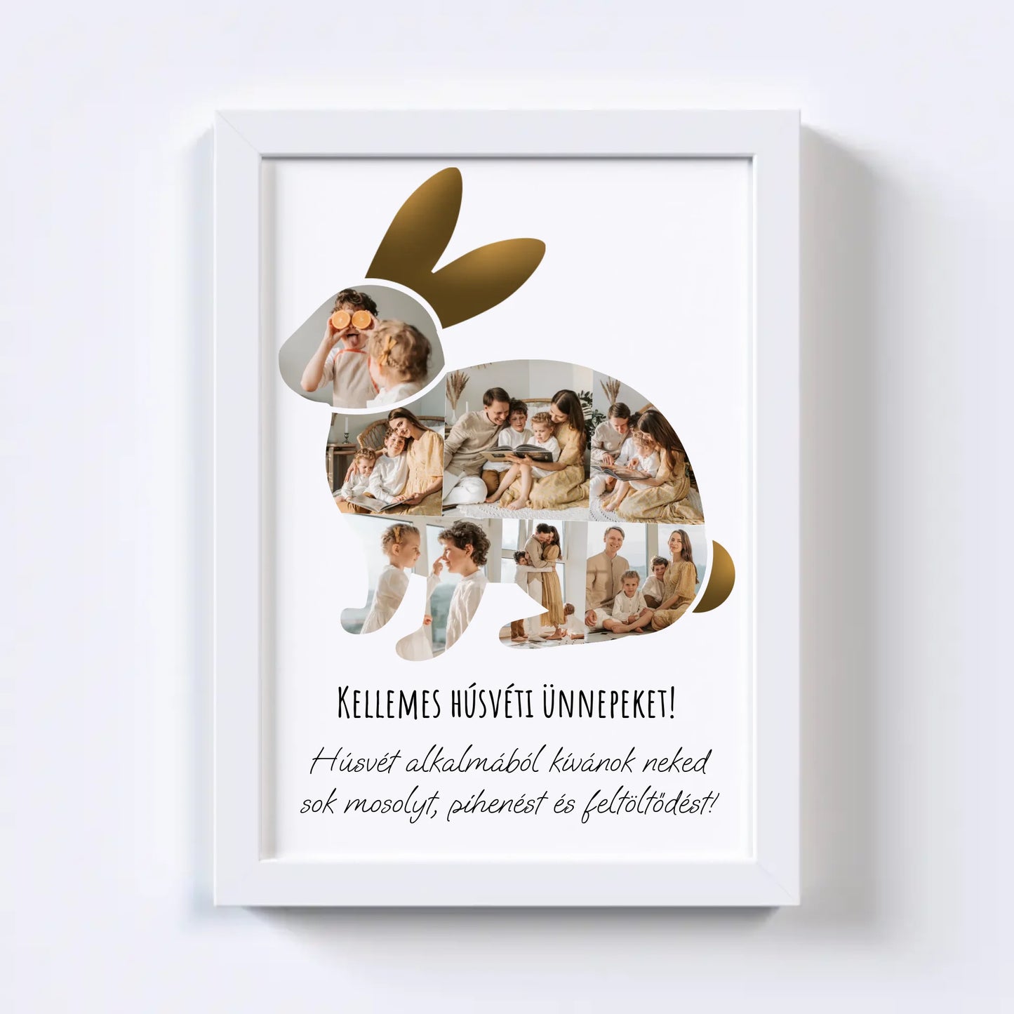 Húsvéti Nyuszi Fotókollázs