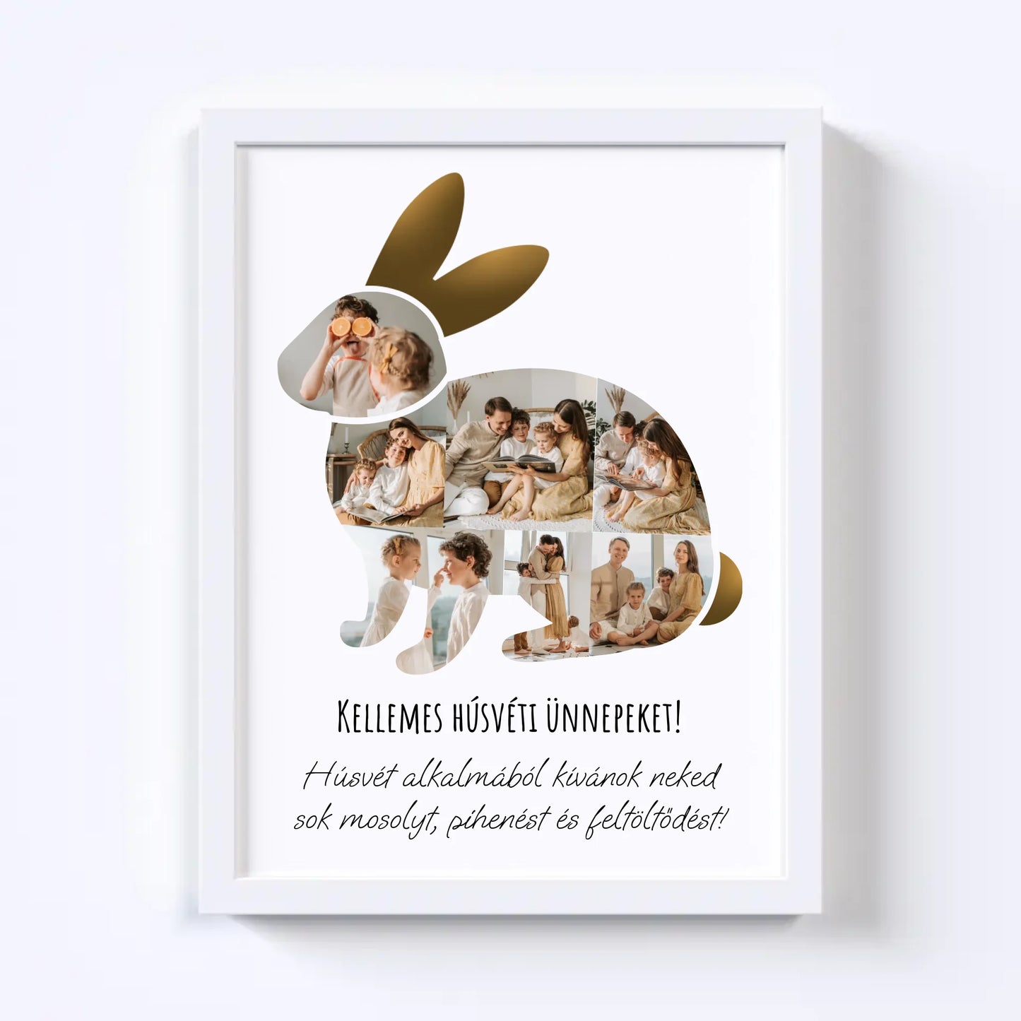 Húsvéti Nyuszi Fotókollázs