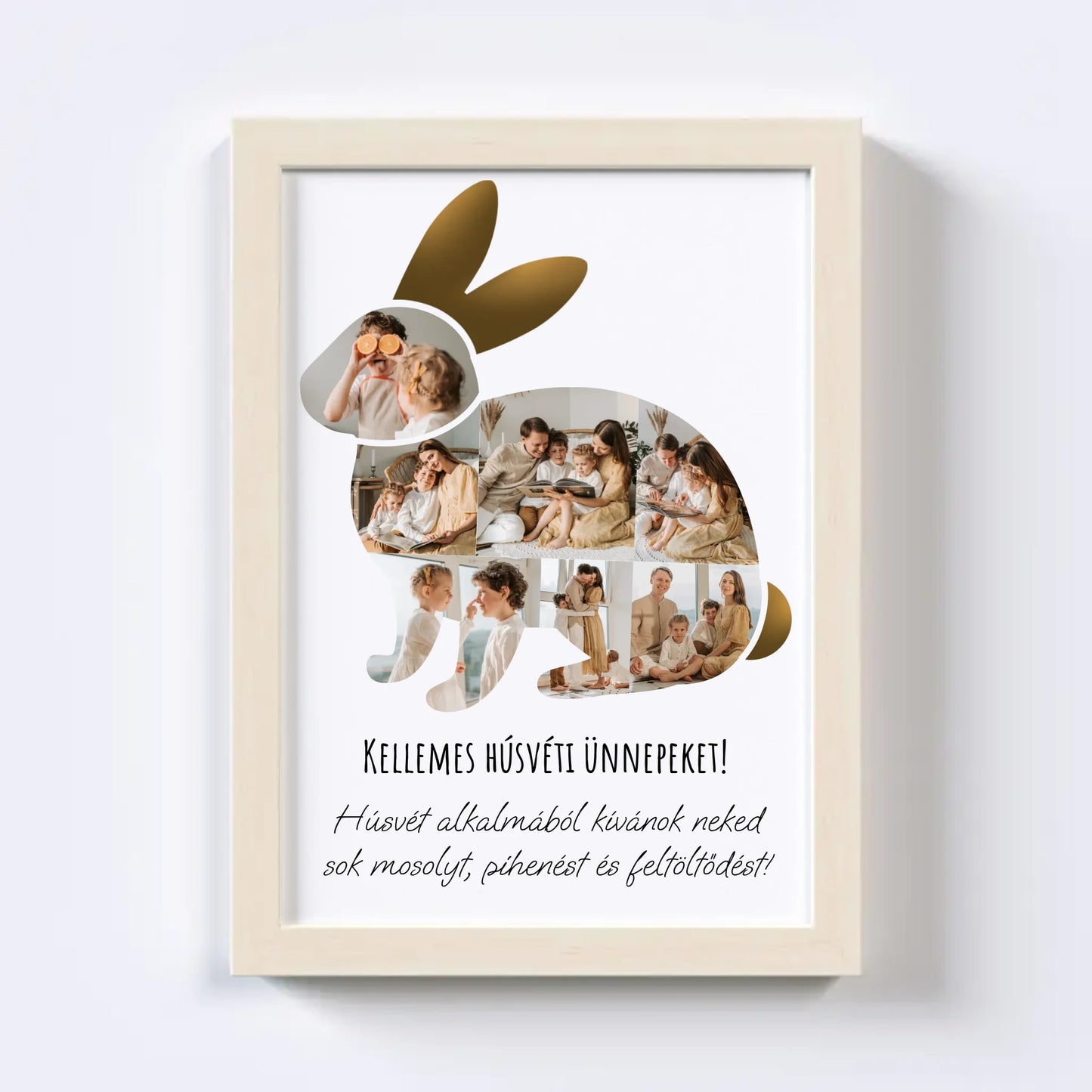 Húsvéti Nyuszi Fotókollázs