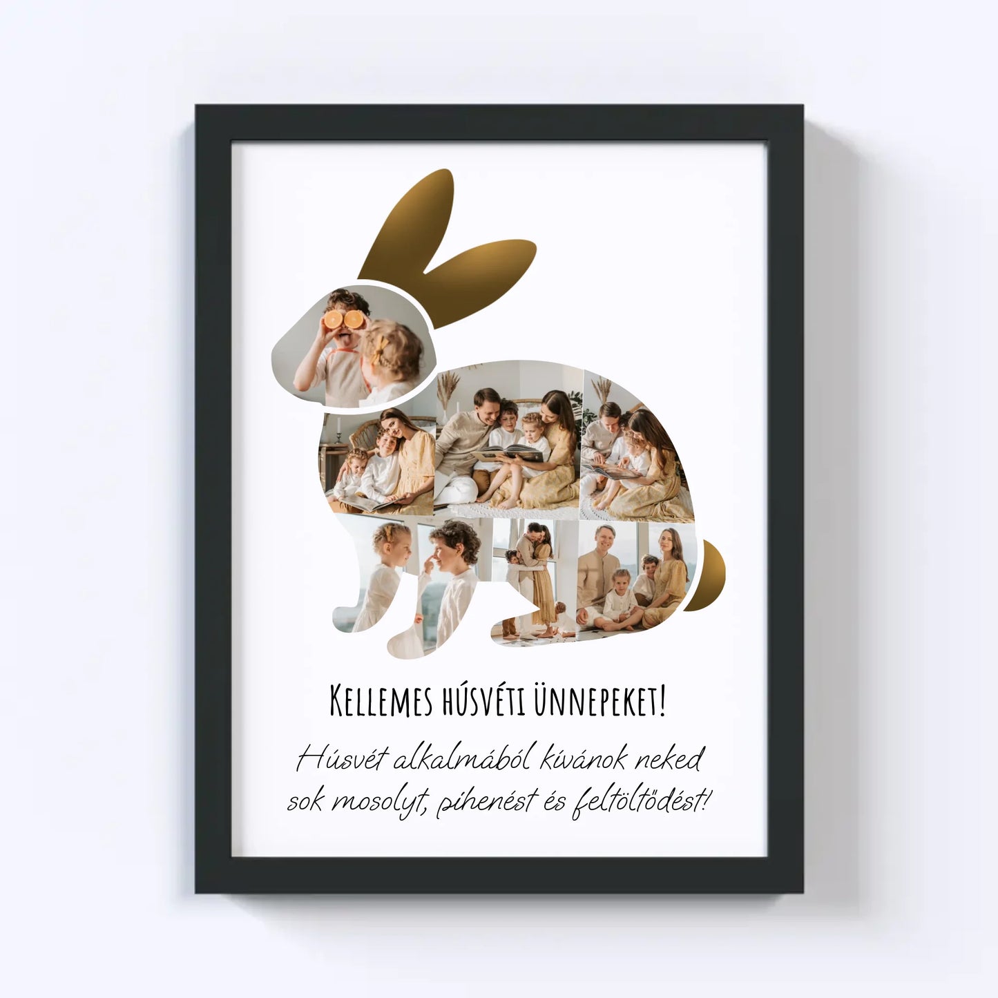 Húsvéti Nyuszi Fotókollázs