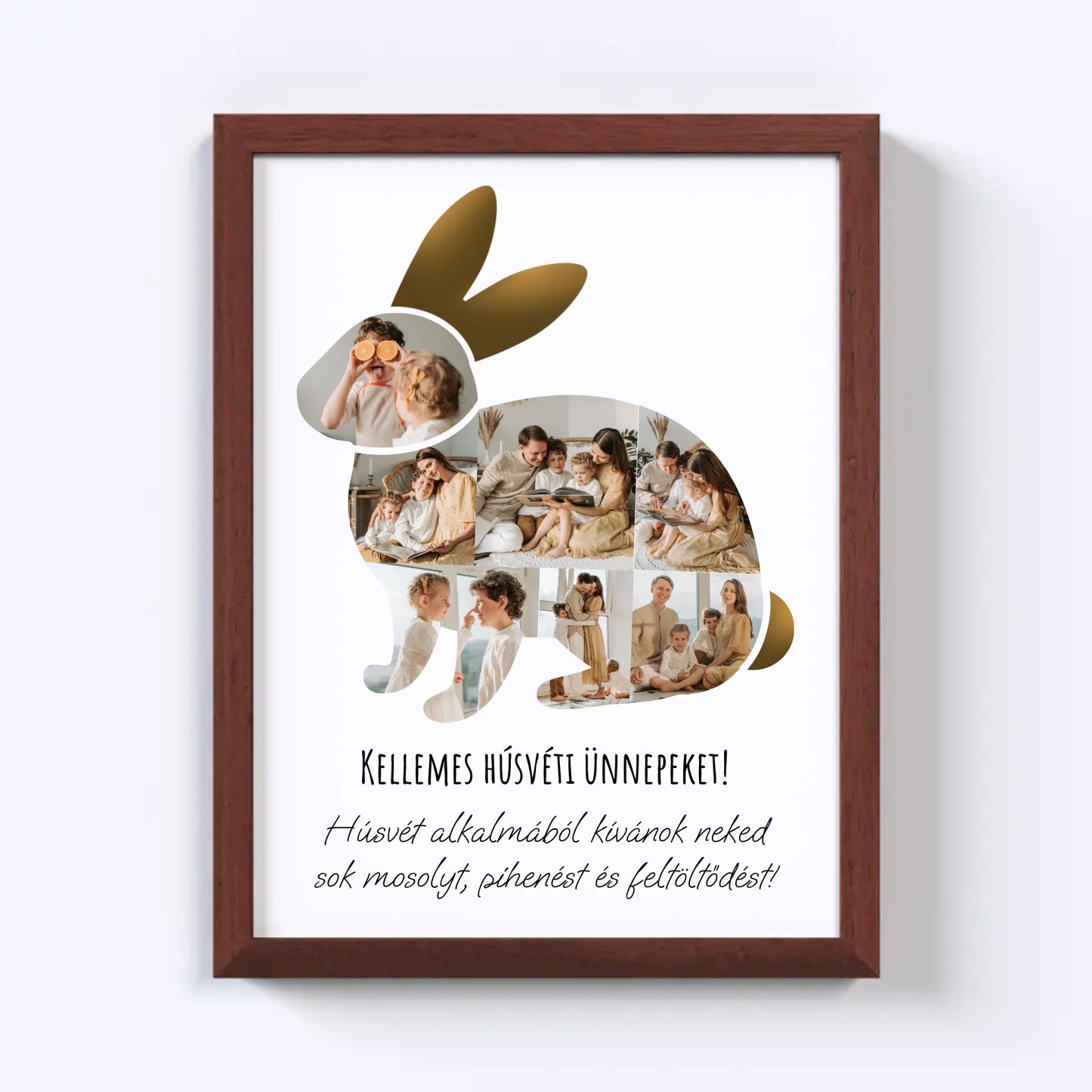 Húsvéti Nyuszi Fotókollázs