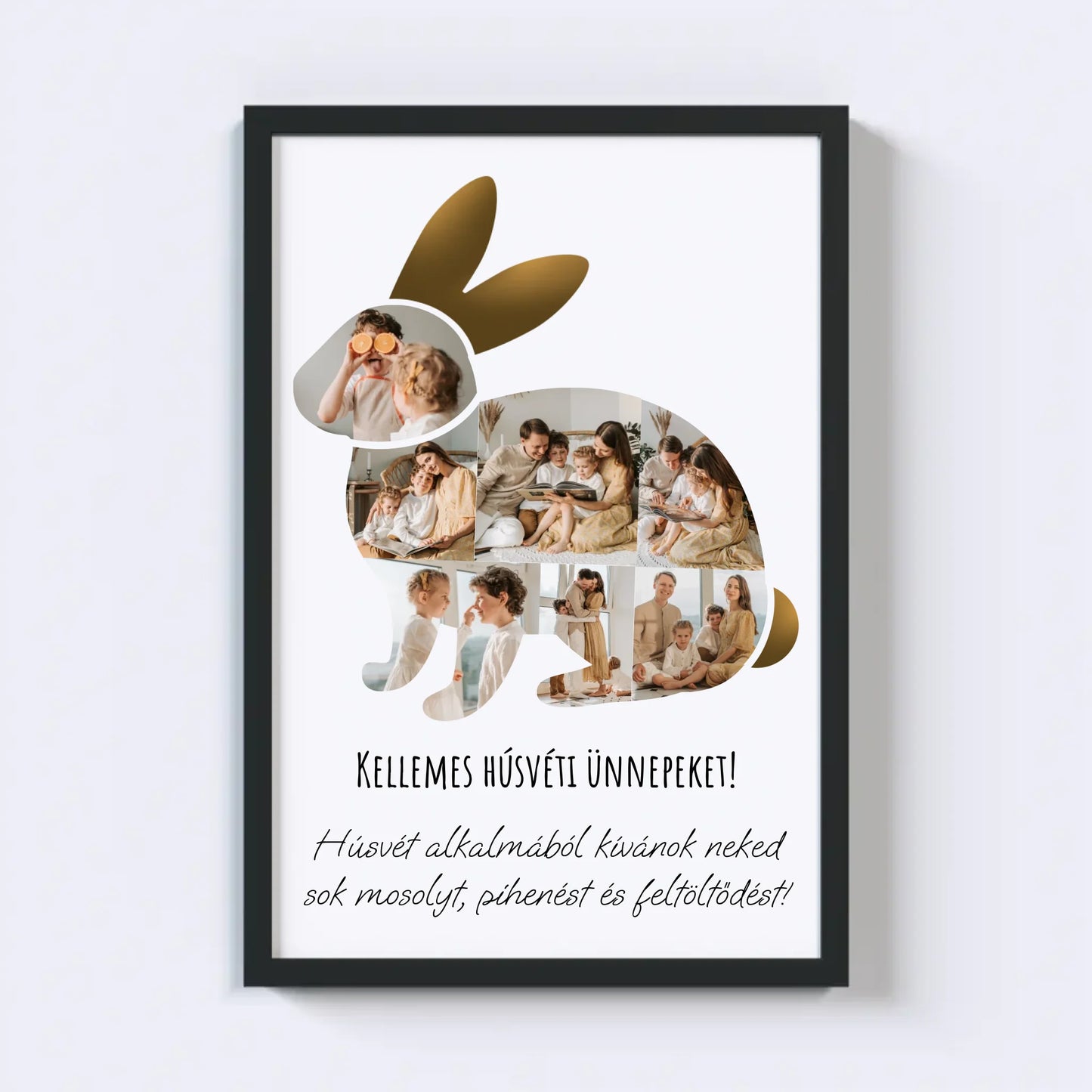 Húsvéti Nyuszi Fotókollázs