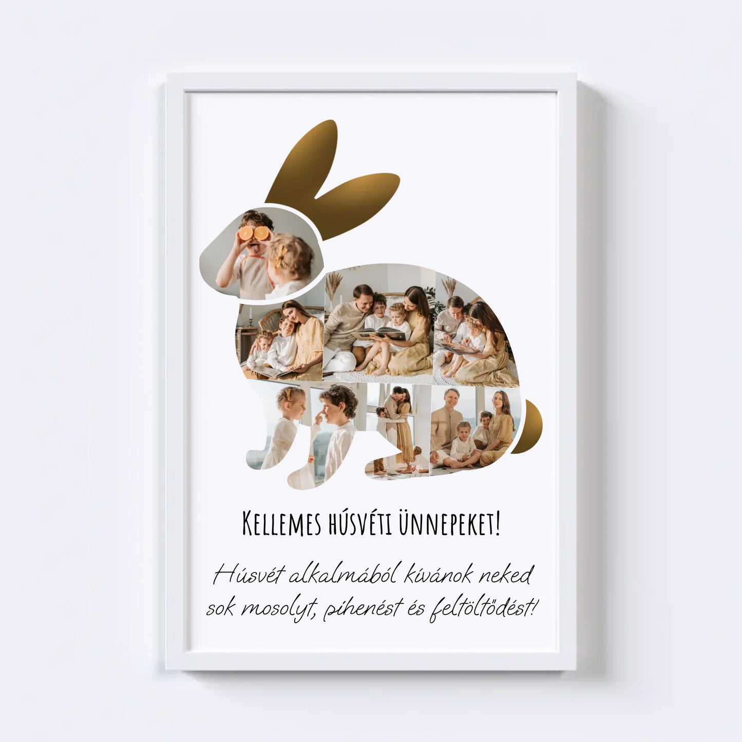 Húsvéti Nyuszi Fotókollázs