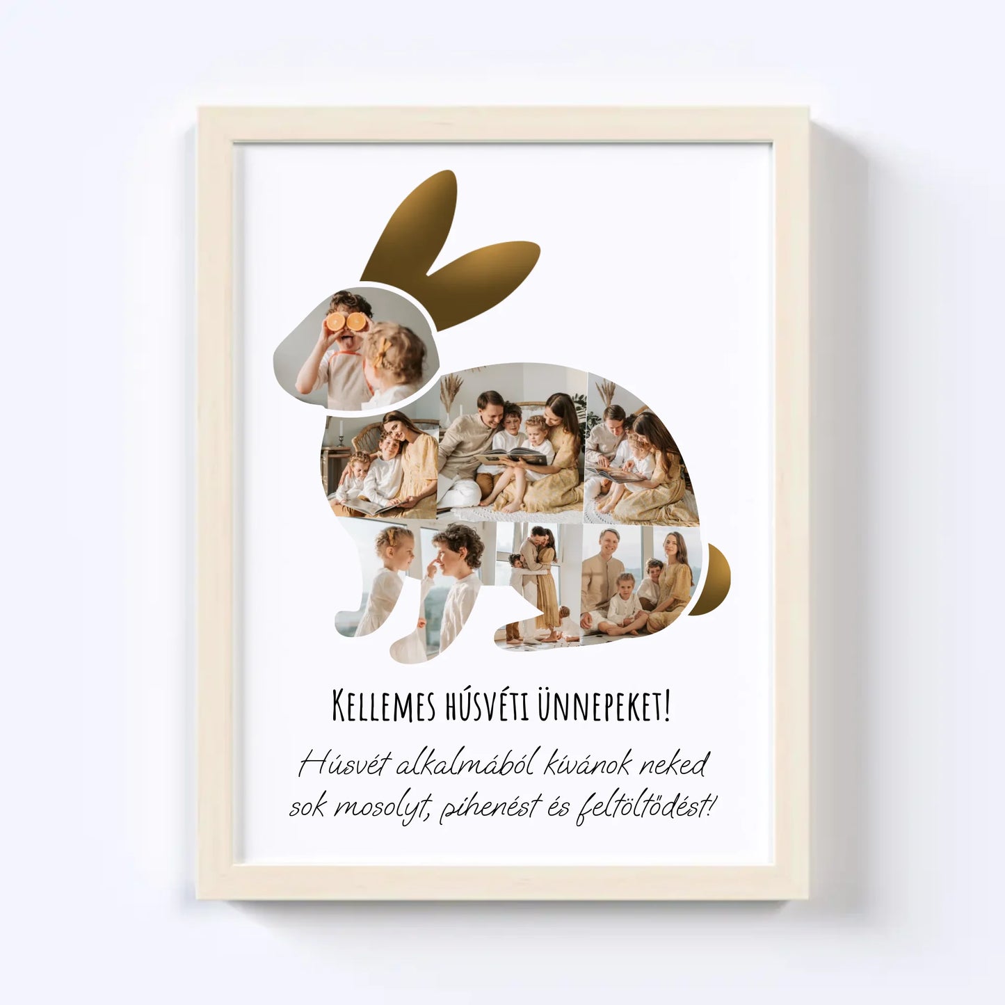 Húsvéti Nyuszi Fotókollázs