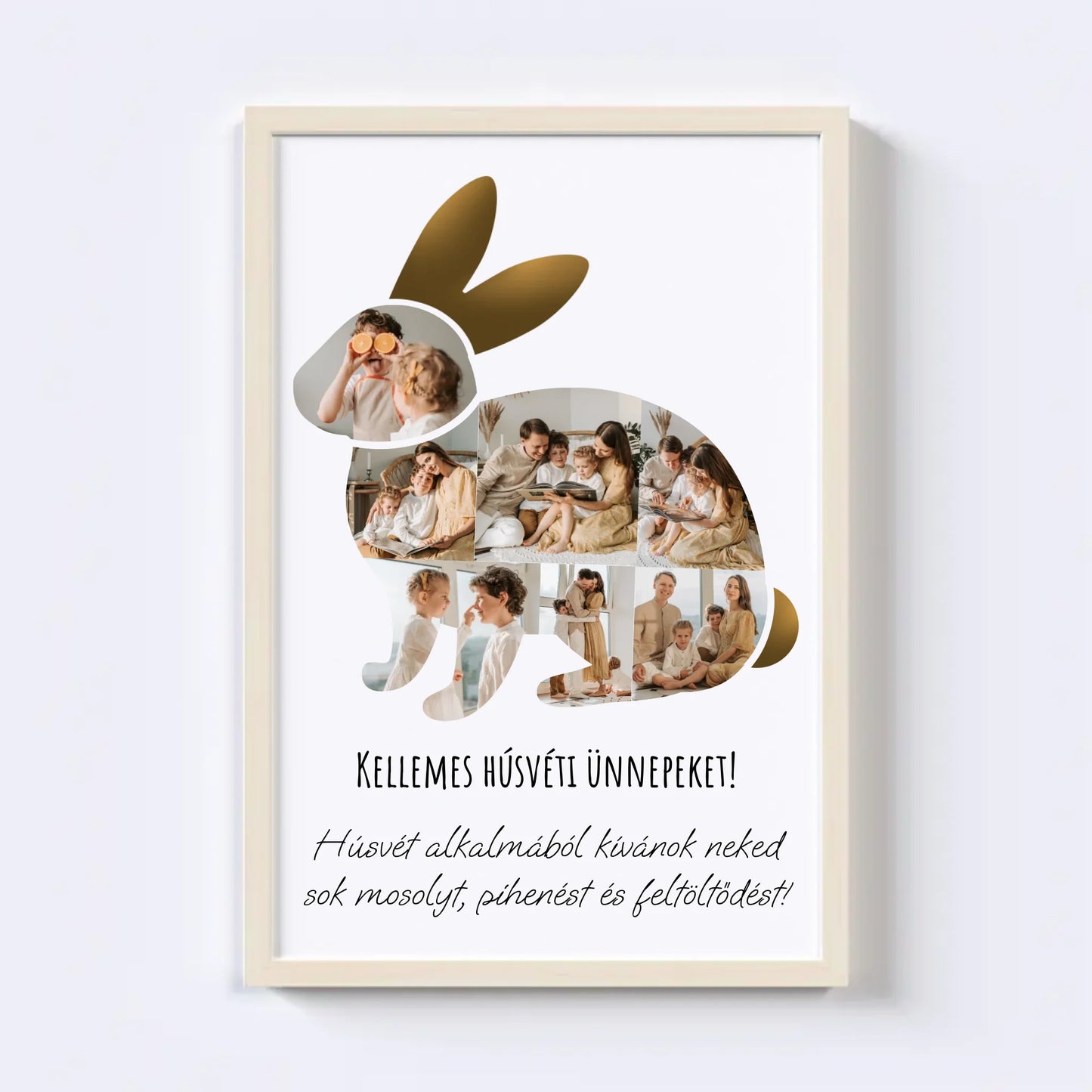 Húsvéti Nyuszi Fotókollázs