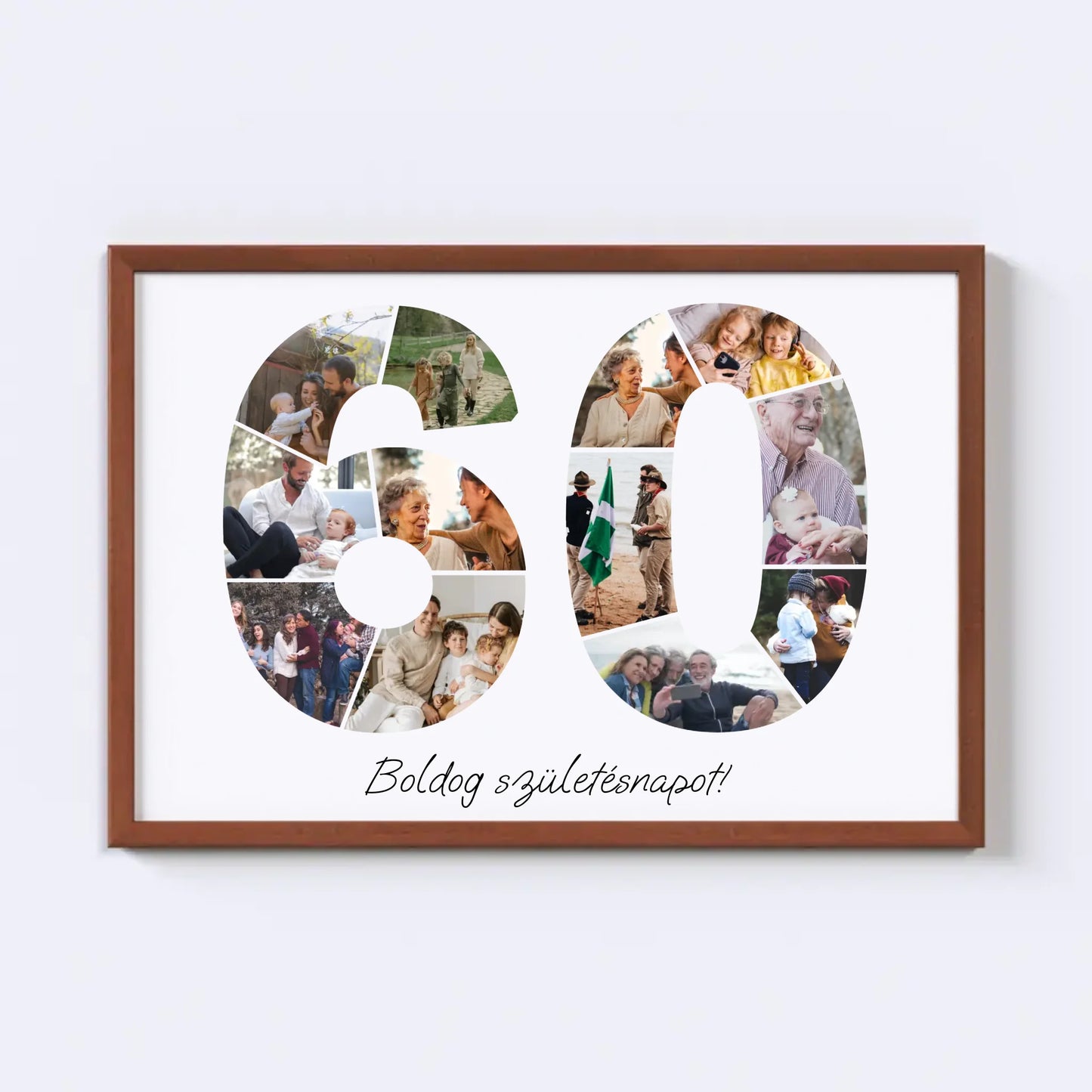 Hatvanas Születésnap Fotókollázs (60-69)