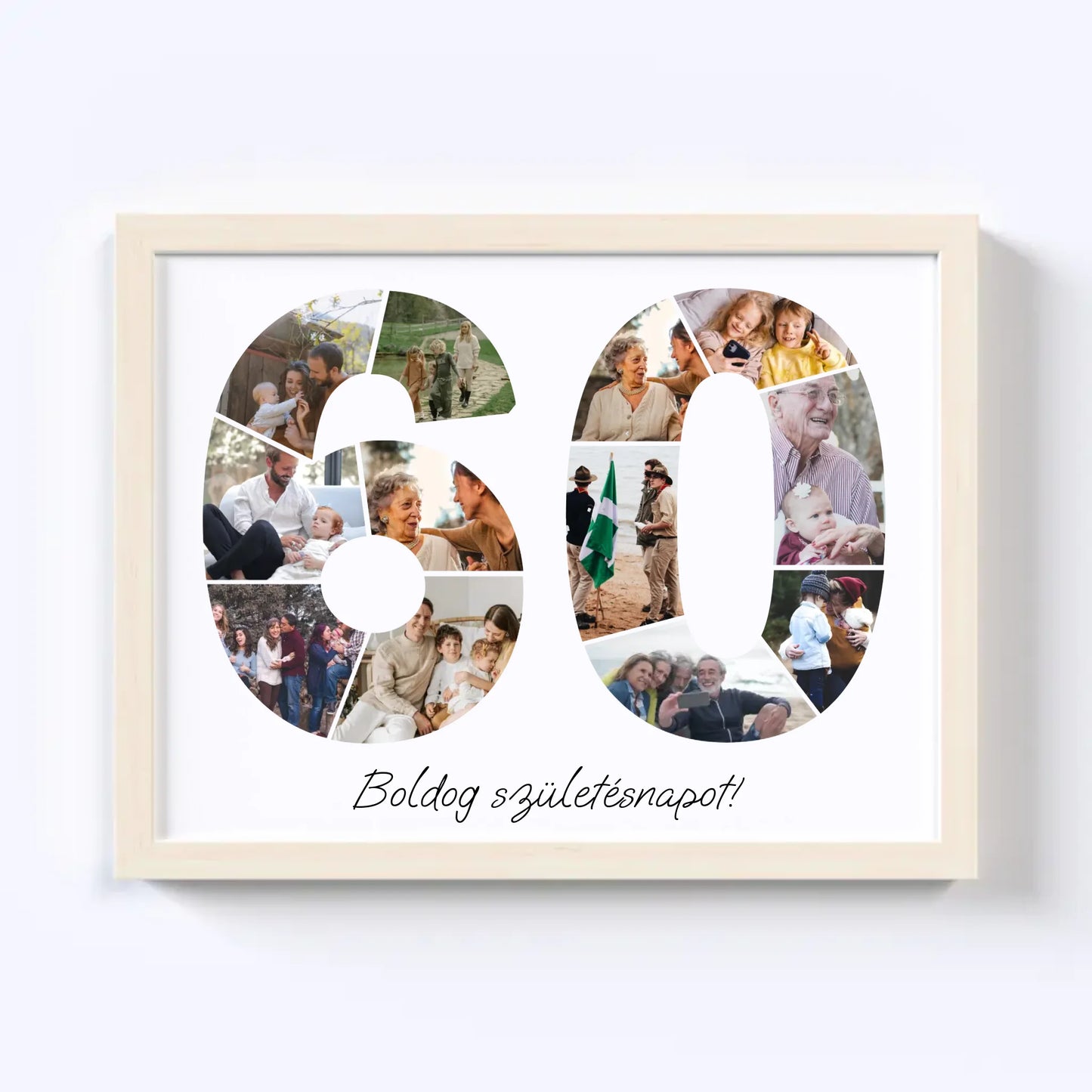 Hatvanas Születésnap Fotókollázs (60-69)