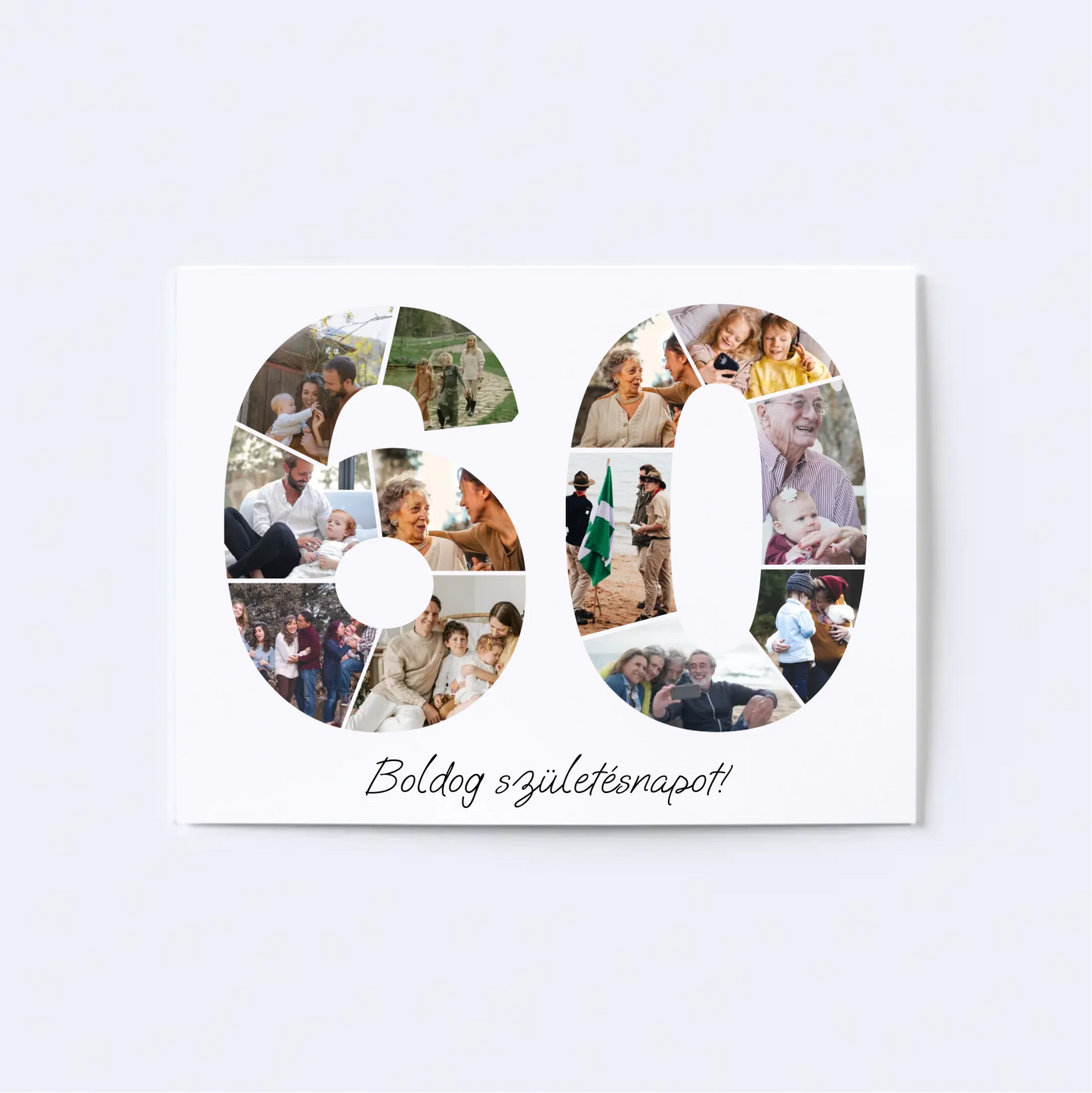 Hatvanas Születésnap Fotókollázs (60-69)