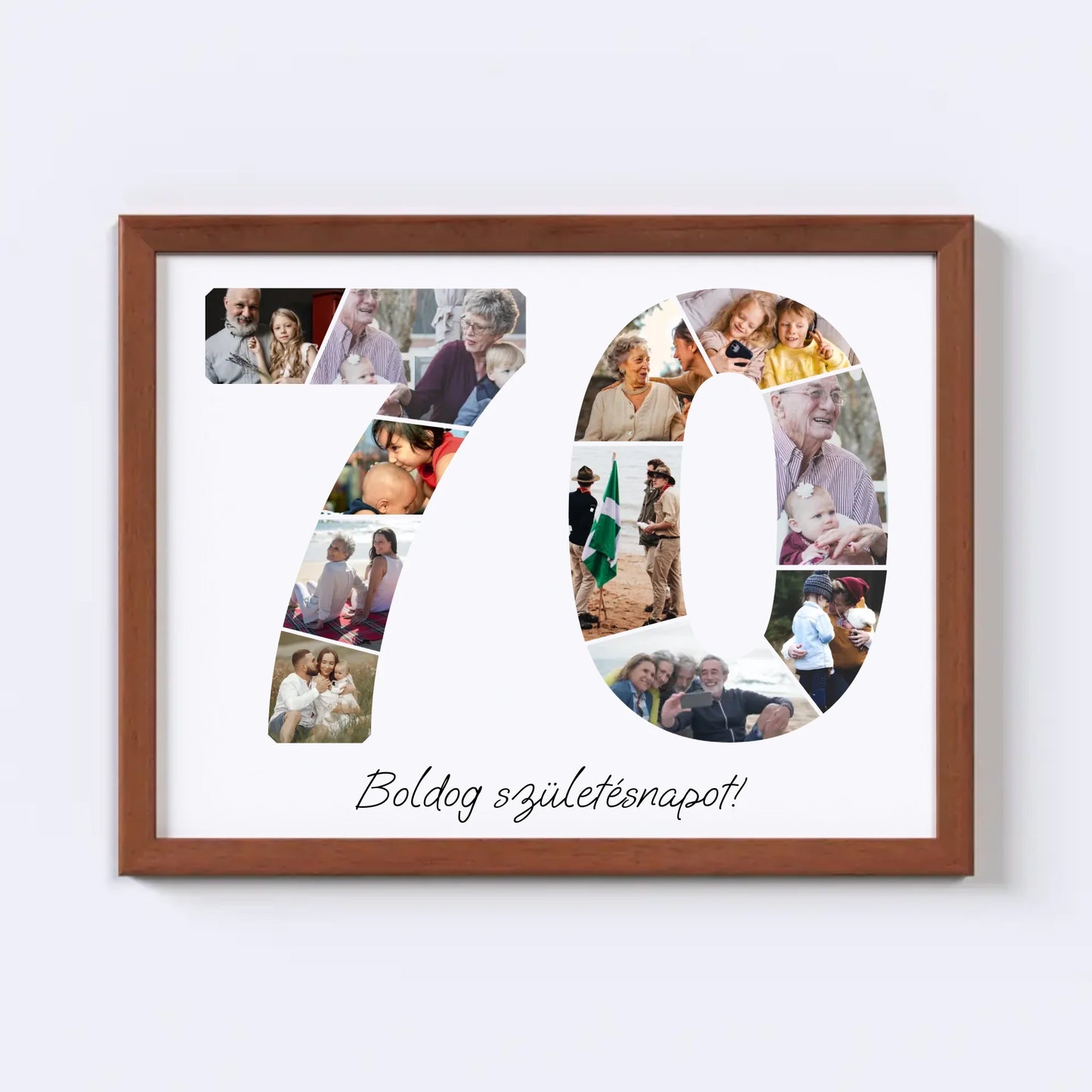 Hetvenes Születésnap Fotókollázs (70-79)