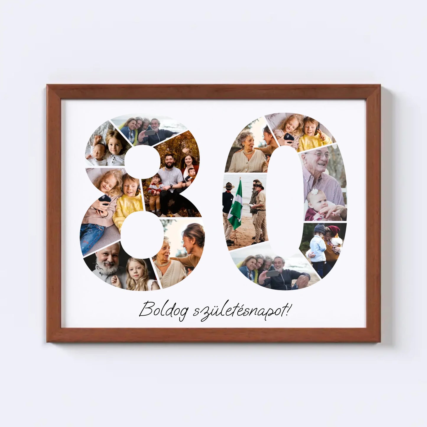 Nyolcvanas Születésnap Fotókollázs (80-89)