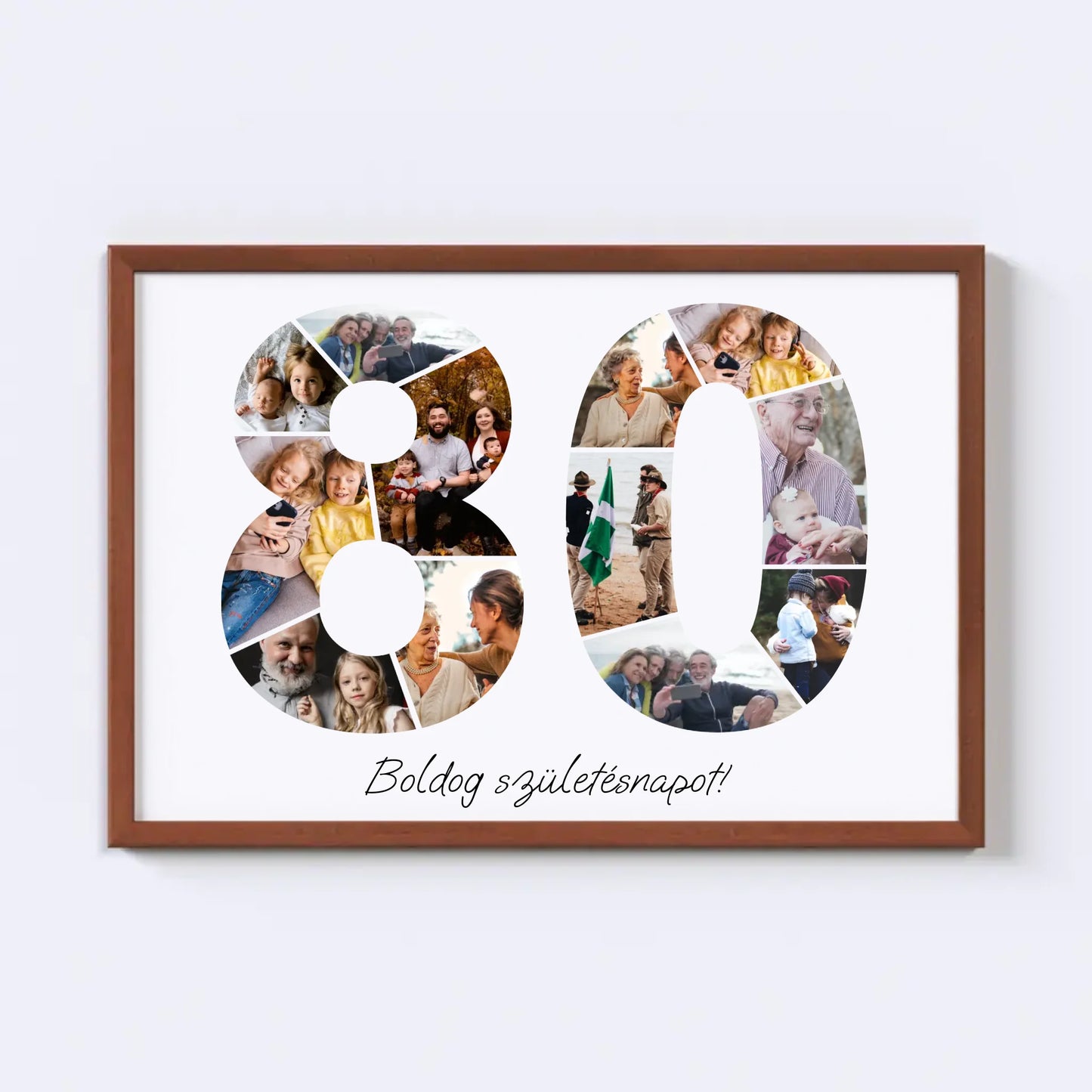 Nyolcvanas Születésnap Fotókollázs (80-89)