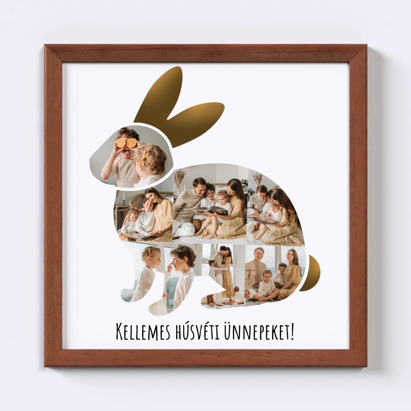 Húsvéti Nyuszi Fotókollázs