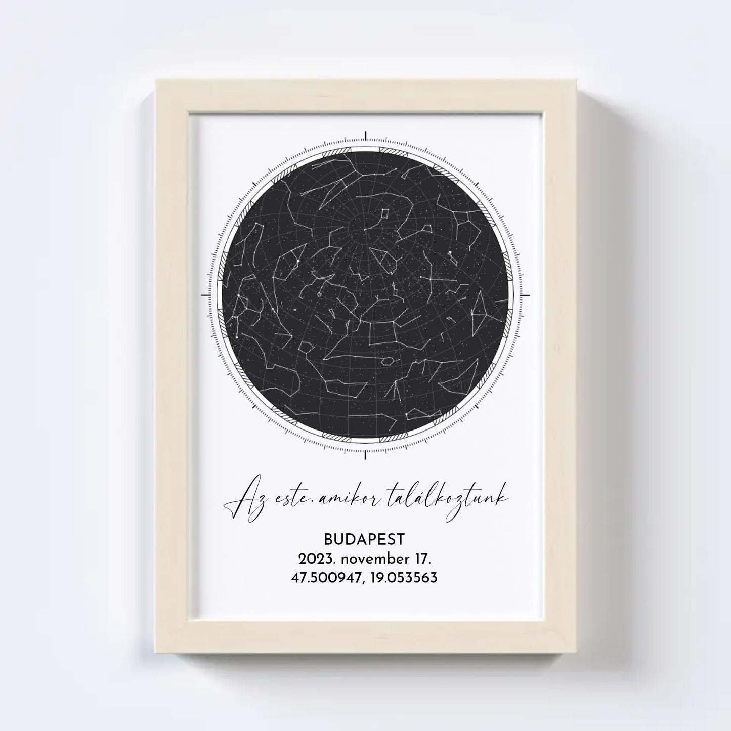 Csillagtérkép Falikép I.